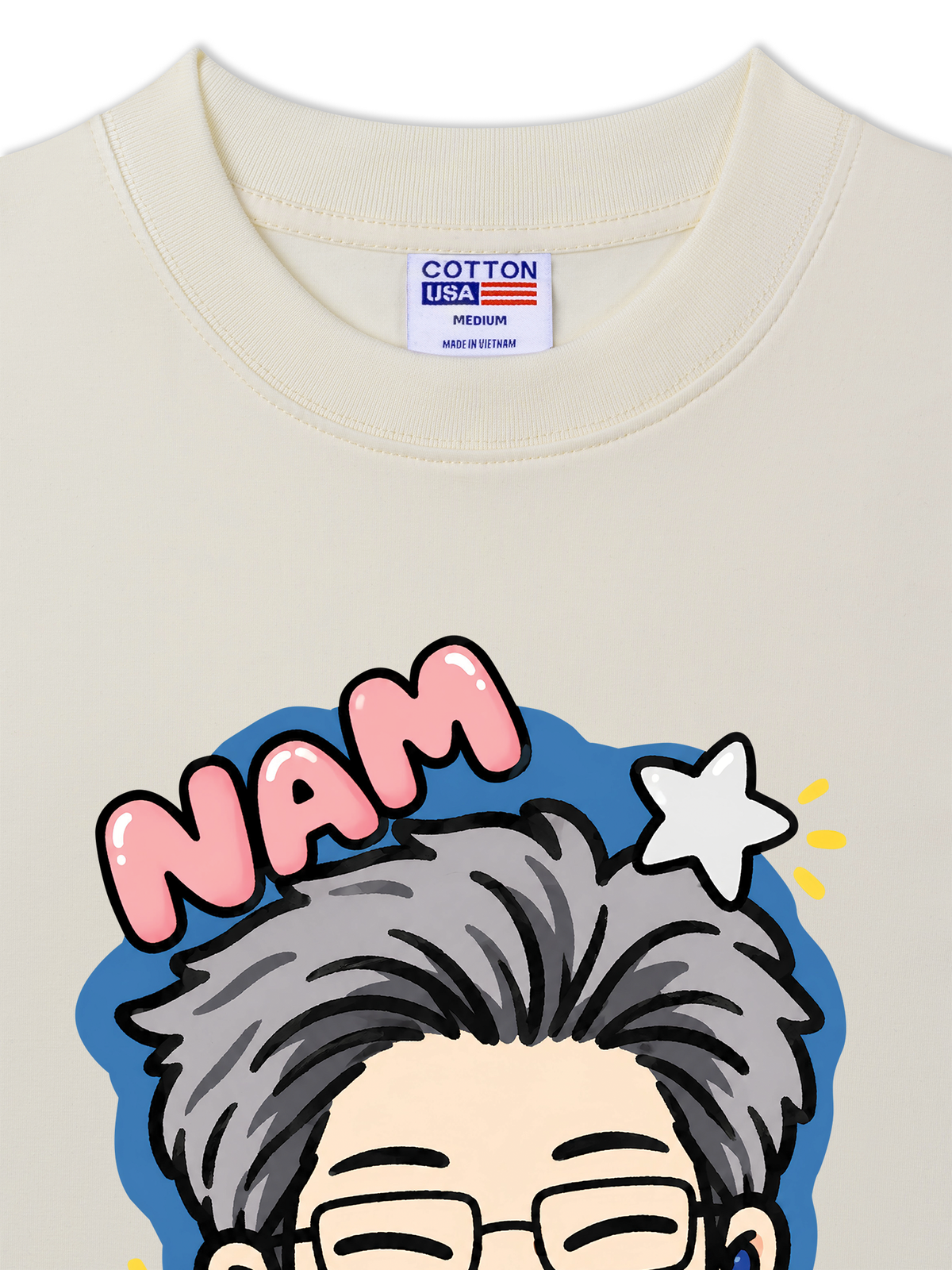 Áo Thun Relaxed Fit RM Chibi