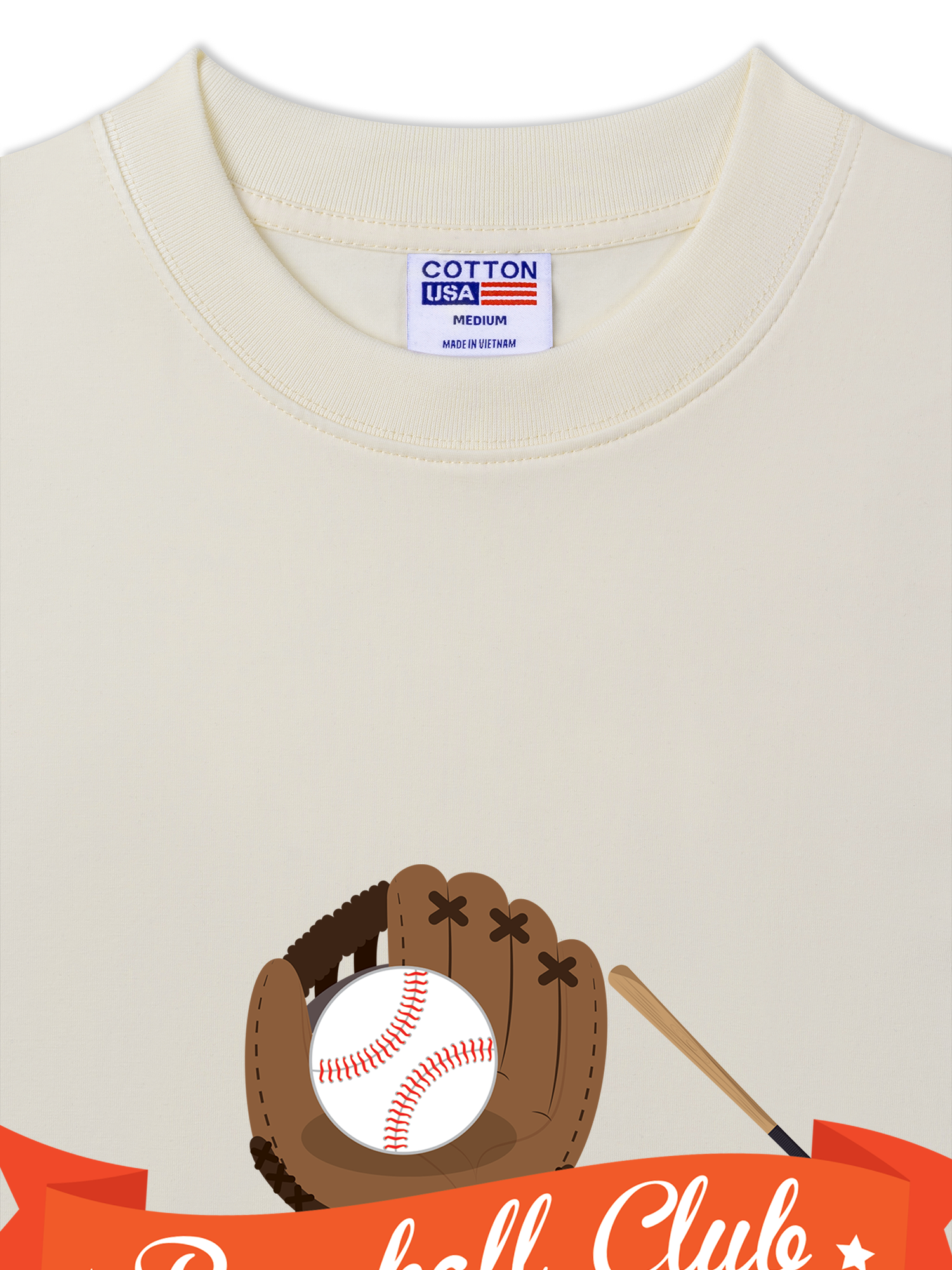 Áo Thun Relaxed Fit Baseball Club