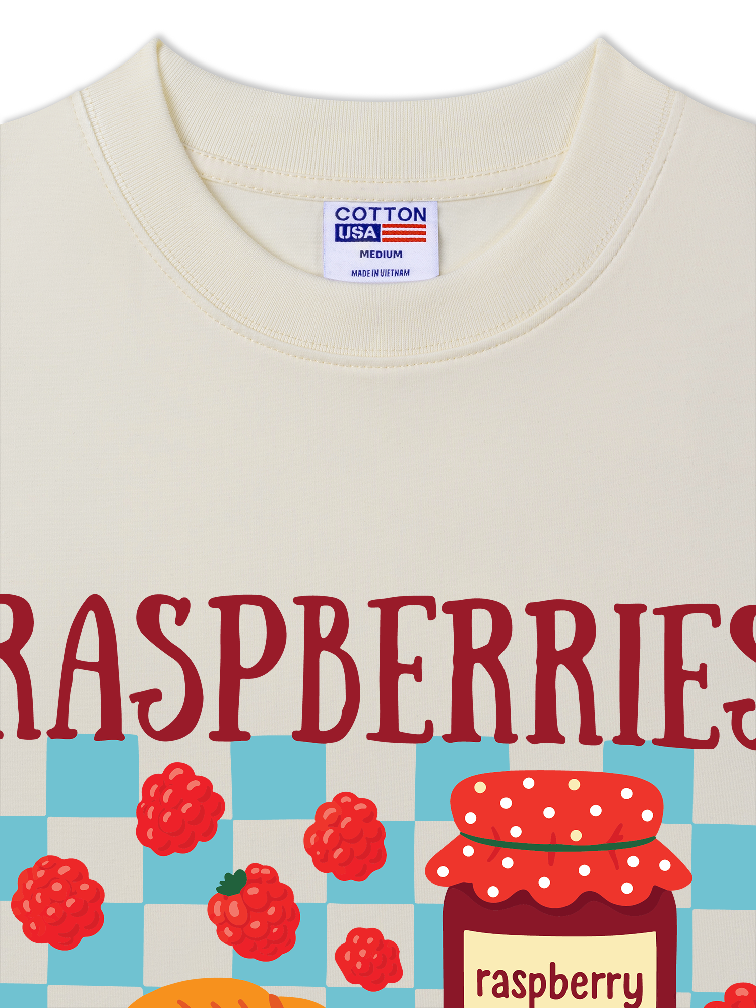 Áo Thun Relaxed Fit Raspberries Sweet And Tart