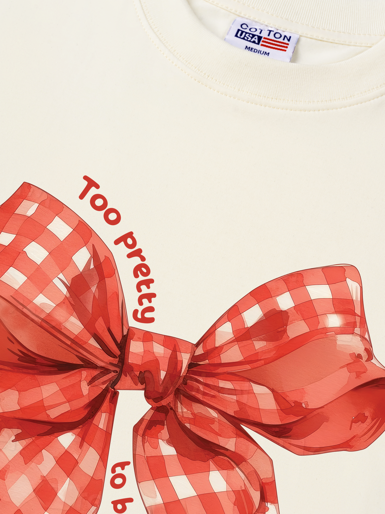 Áo Thun Relaxed Fit Too Pretty