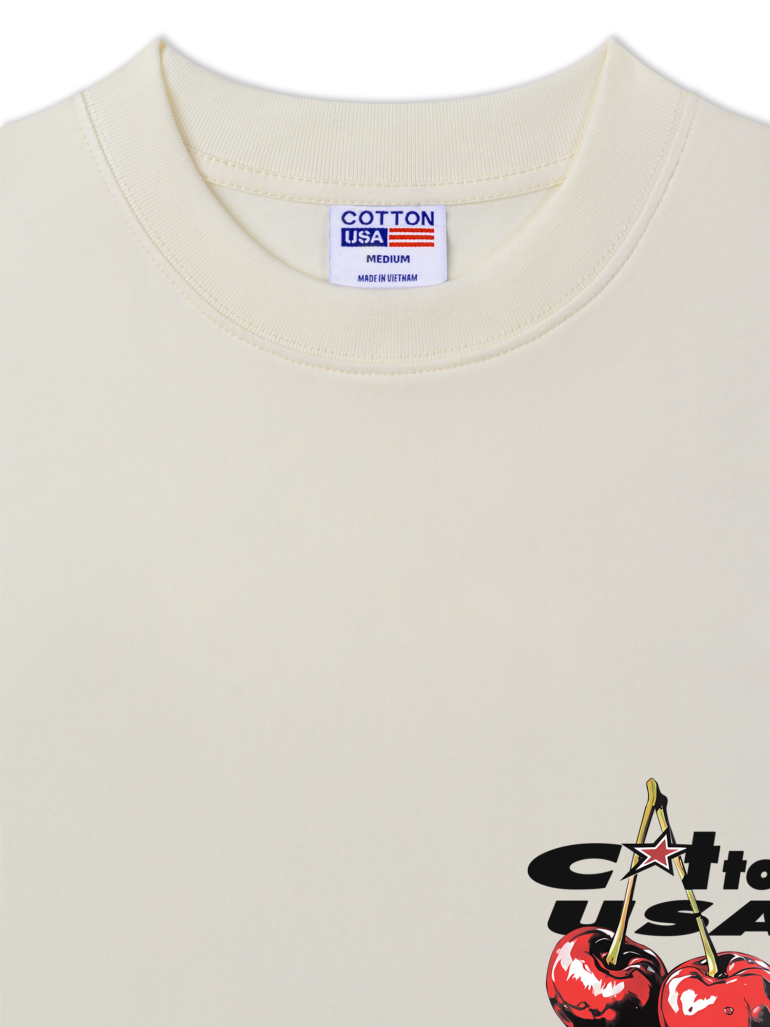 Áo Thun Relaxed Fit Cherry COTTON USA