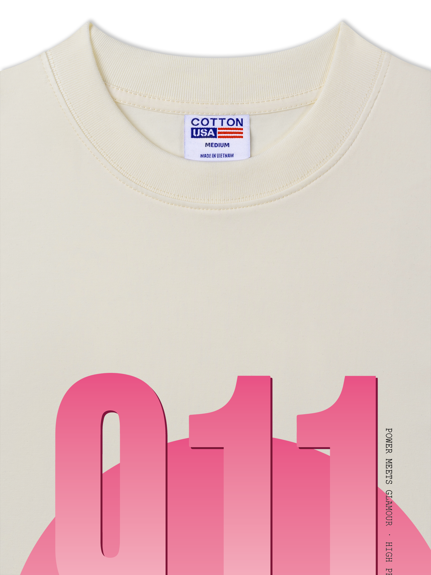 Áo Thun Relaxed Fit Car 911 Icon In Pink