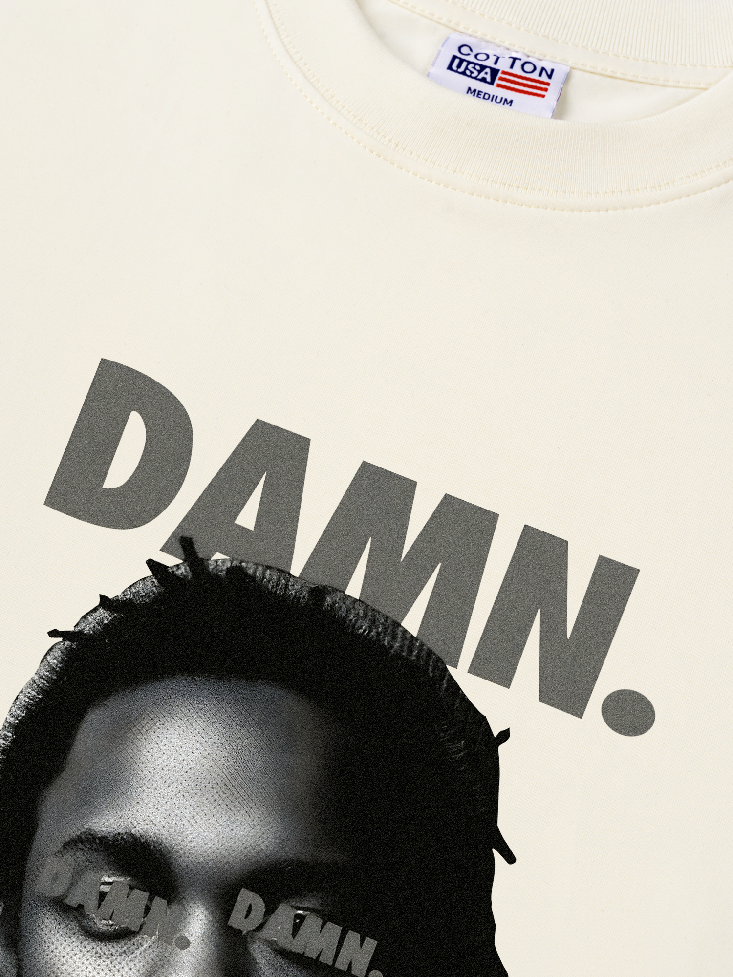 Áo Thun Relaxed Fit Black And White Graphic