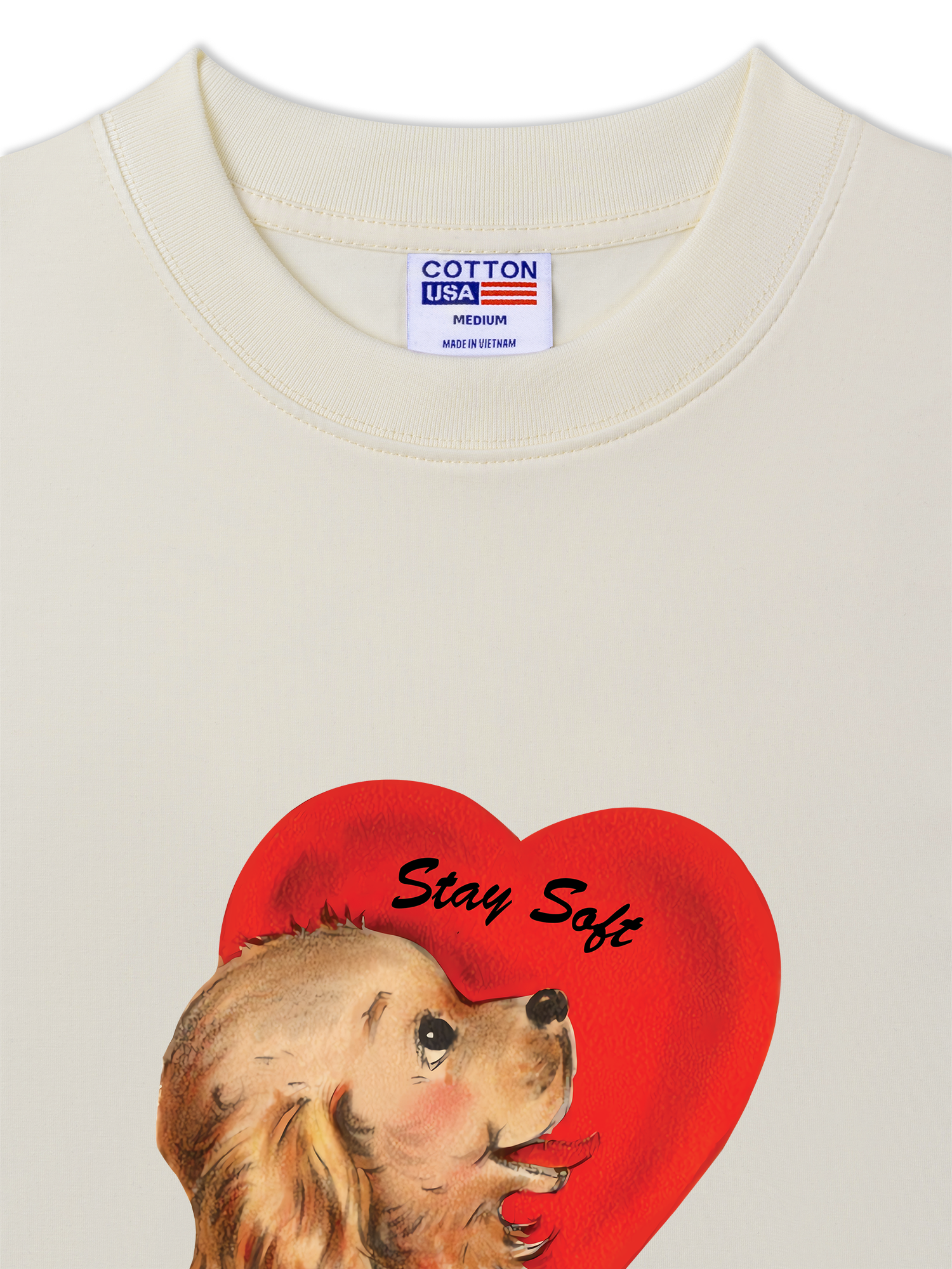 Áo Thun Relaxed Fit Soft Paw Stay Soft