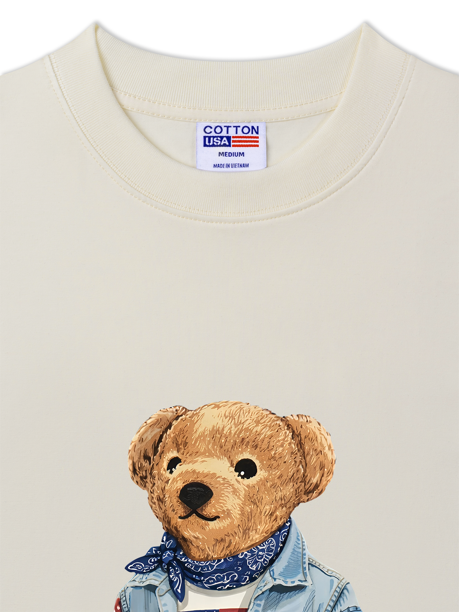 Áo Thun Relaxed Fit Cowboy Bear