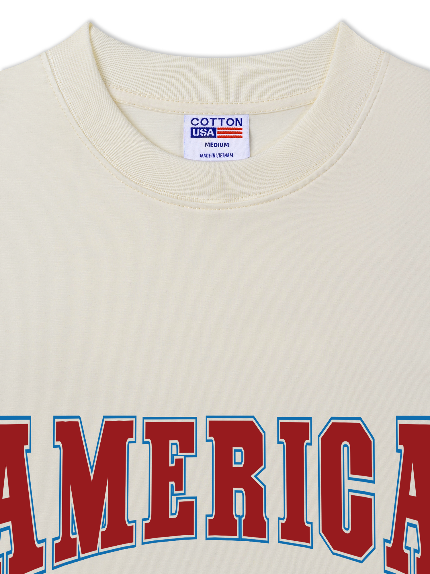 Áo Thun Relaxed Fit USA America Vibes