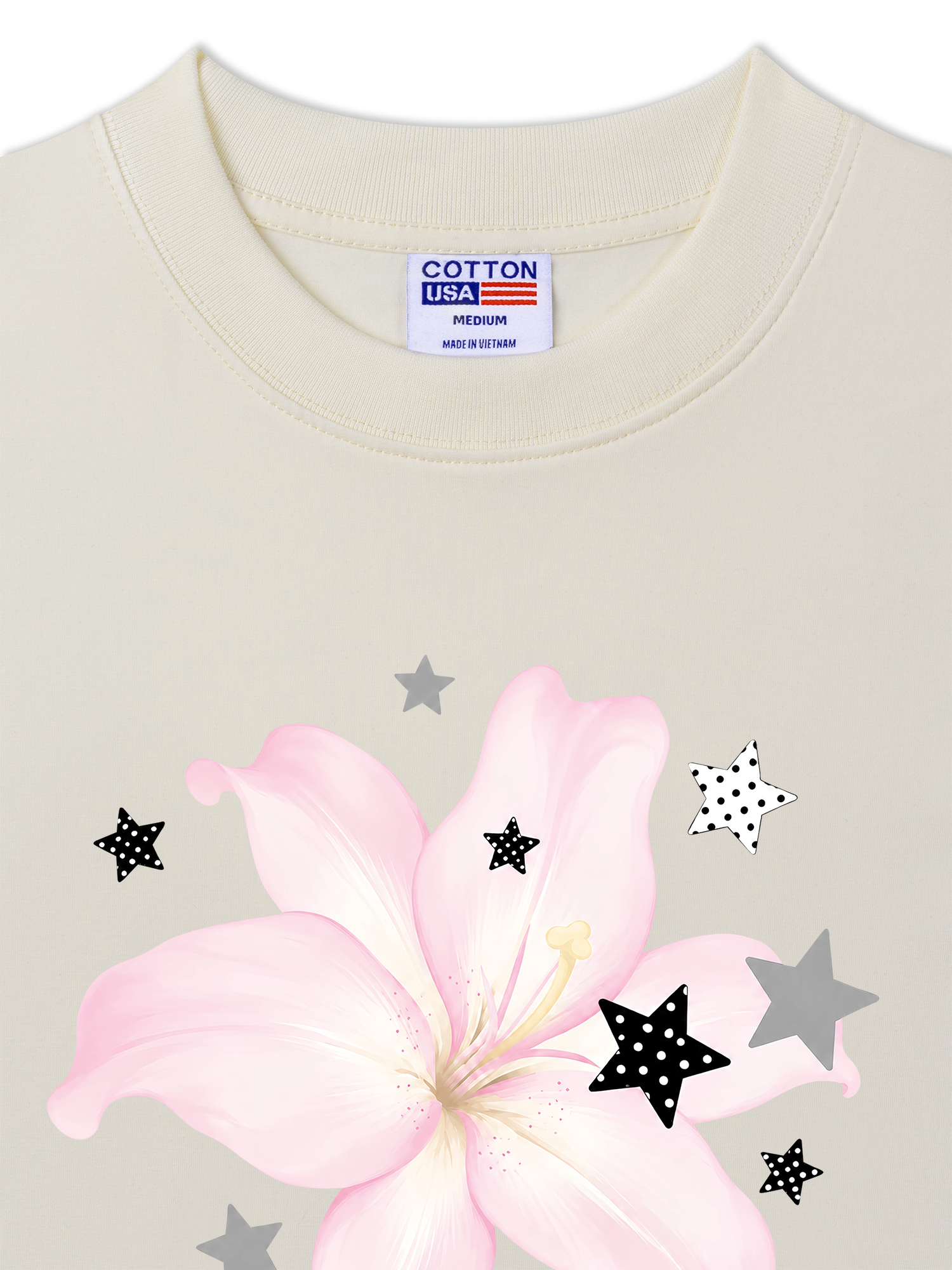 Áo Thun Relaxed Fit Dotty Mood Pretty In Bloom