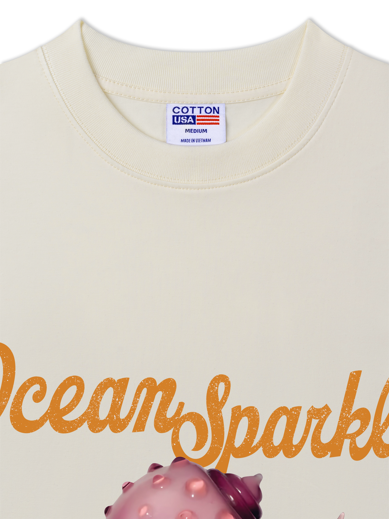 Áo Thun Relaxed Fit Bling Ocean Sparkle