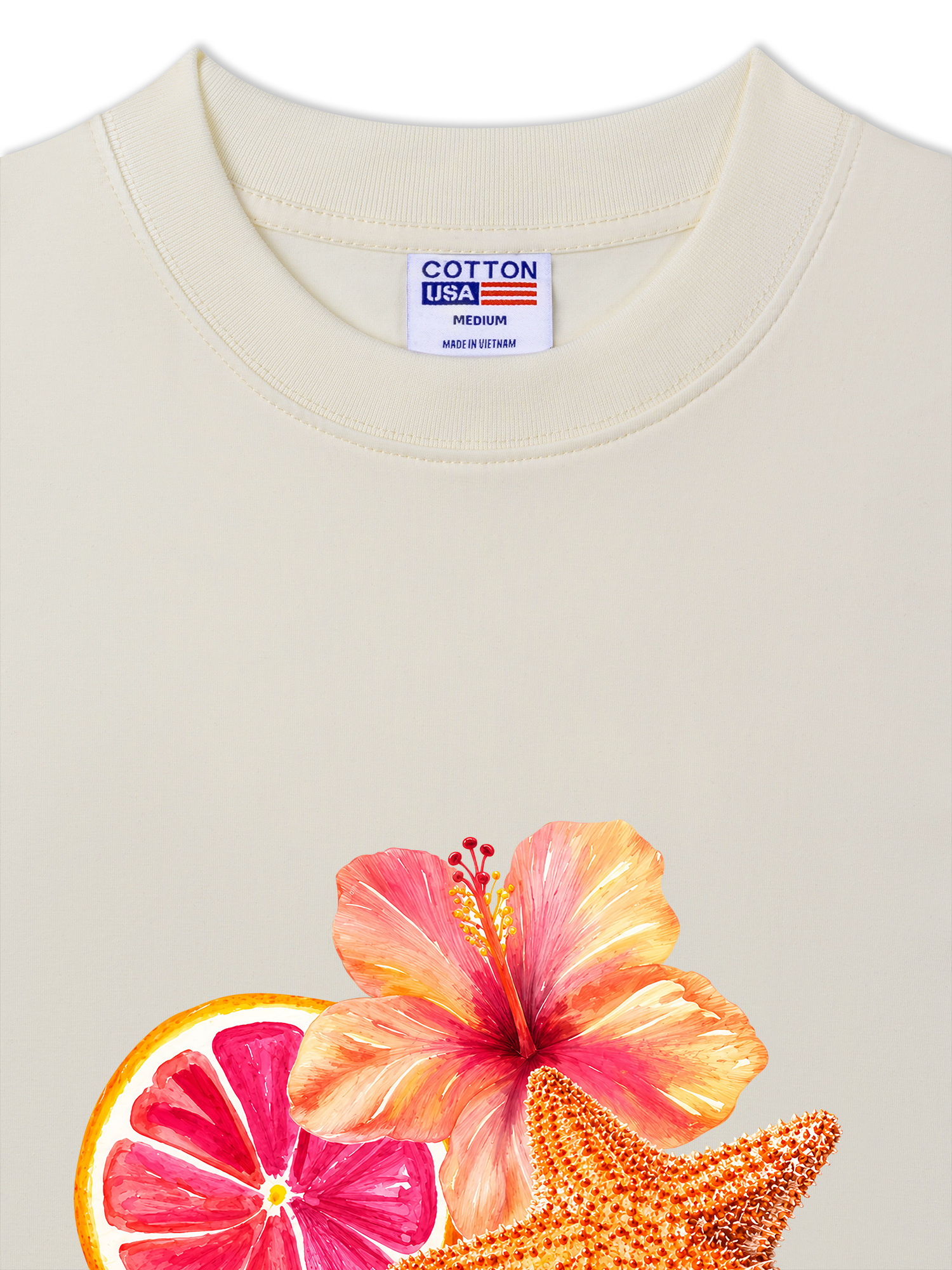 Áo Thun Relaxed Fit Tshirt Tropical Good Time & Tan Lines