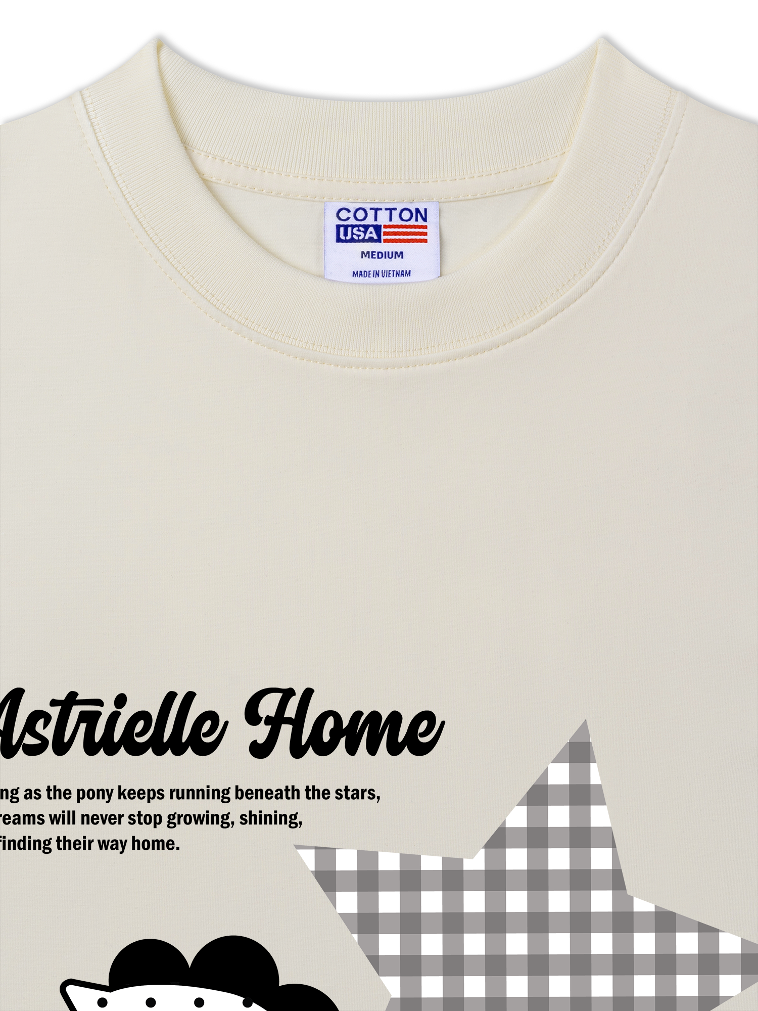 Áo Thun Relaxed Fit Dotty Mood Astrielle Home