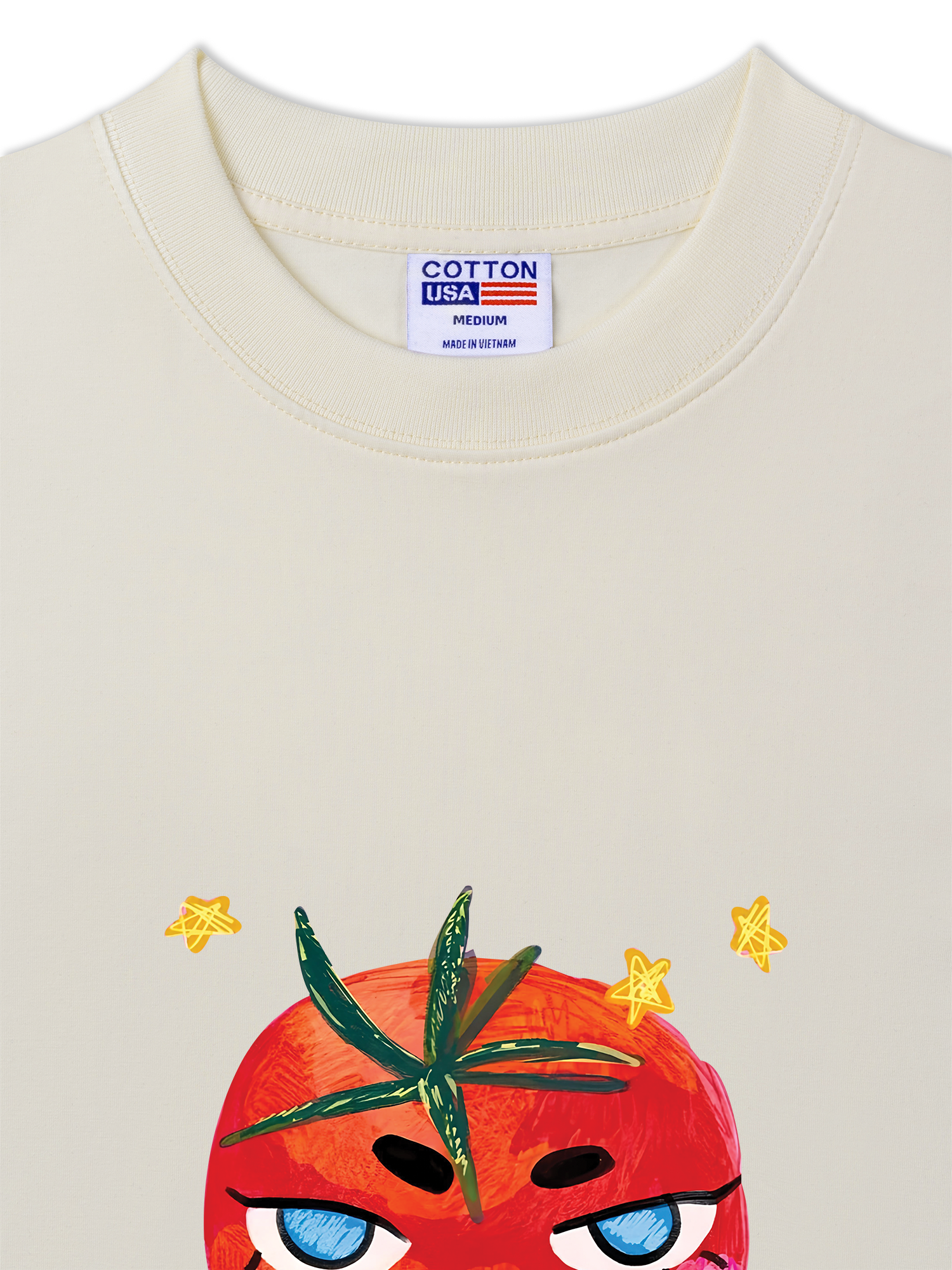 Áo Thun Relaxed Fit Cute Tomate