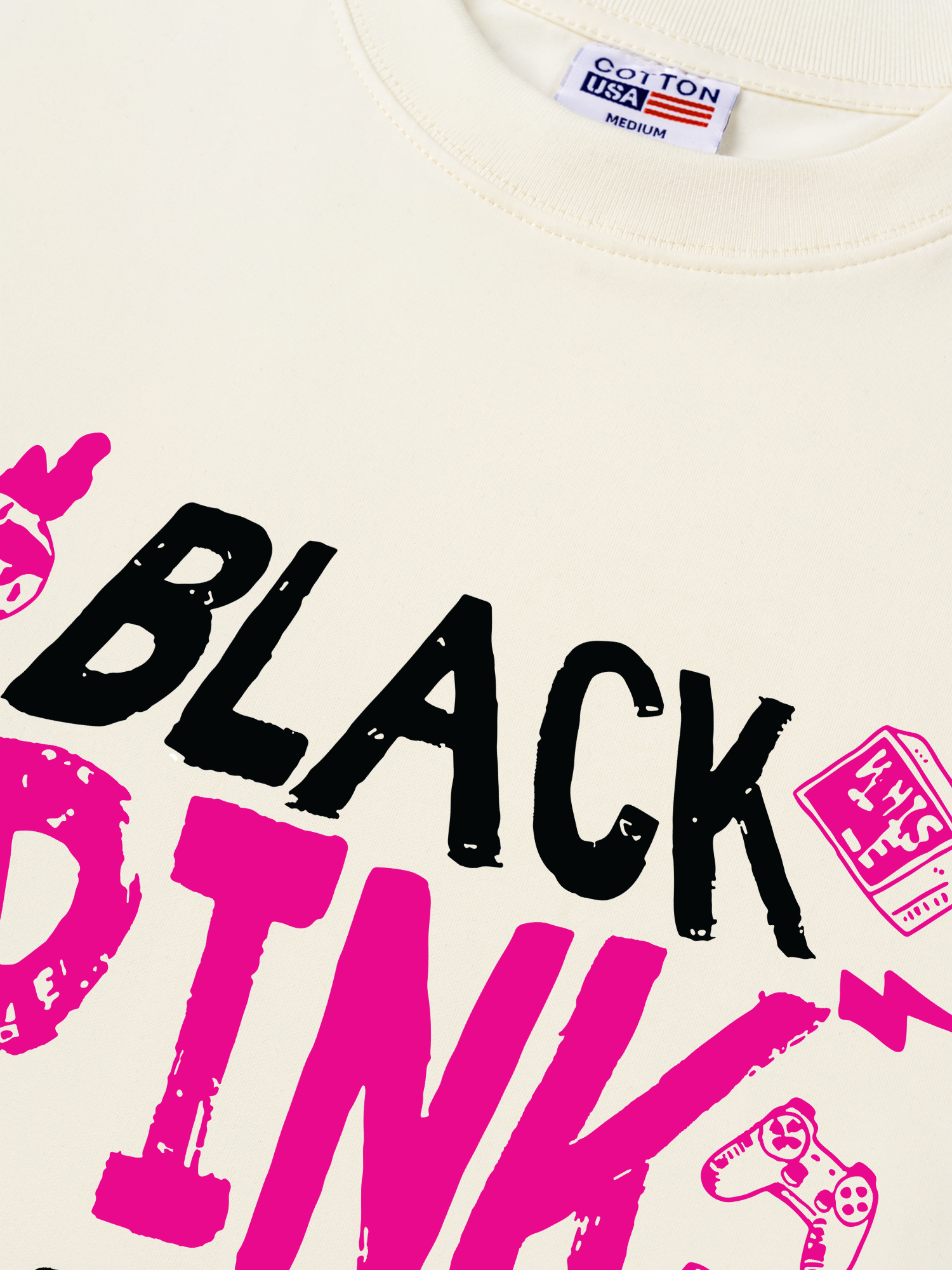 Áo Thun Relaxed Fit Idols BlackPink In Your Area