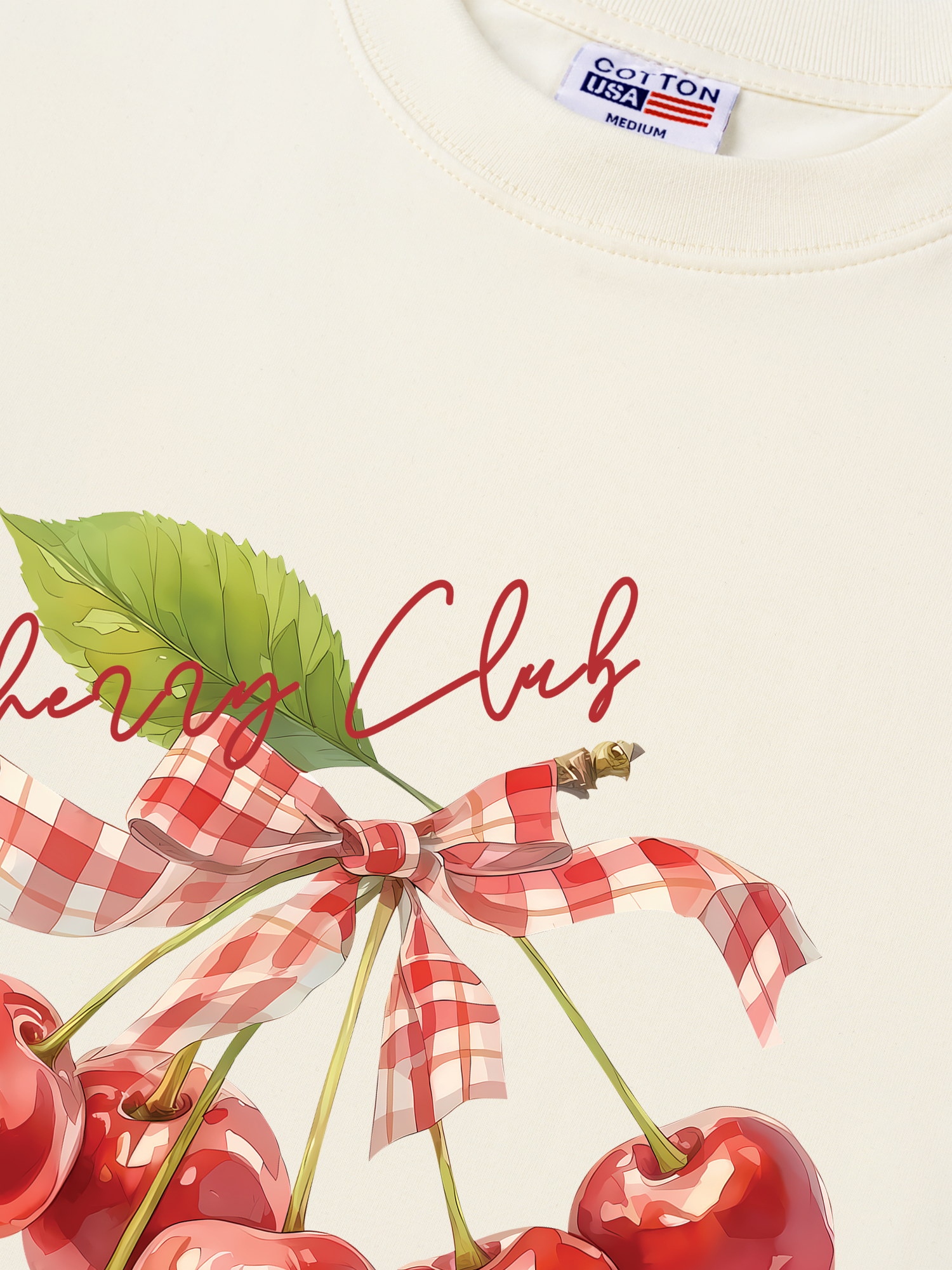 Áo Thun Relaxed Fit Cherry Red Cherry Club