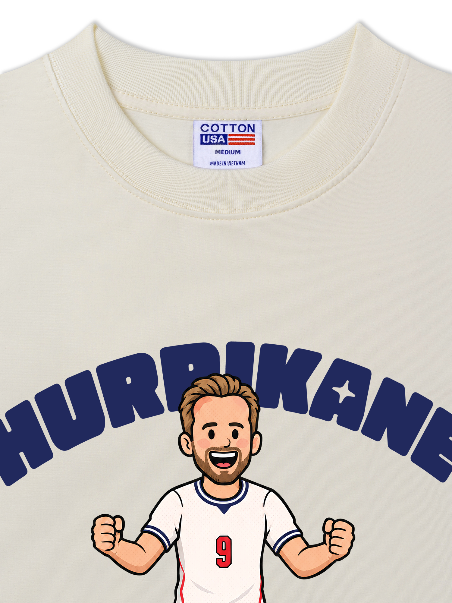 Áo Thun Relaxed Fit Soccer HurriKane