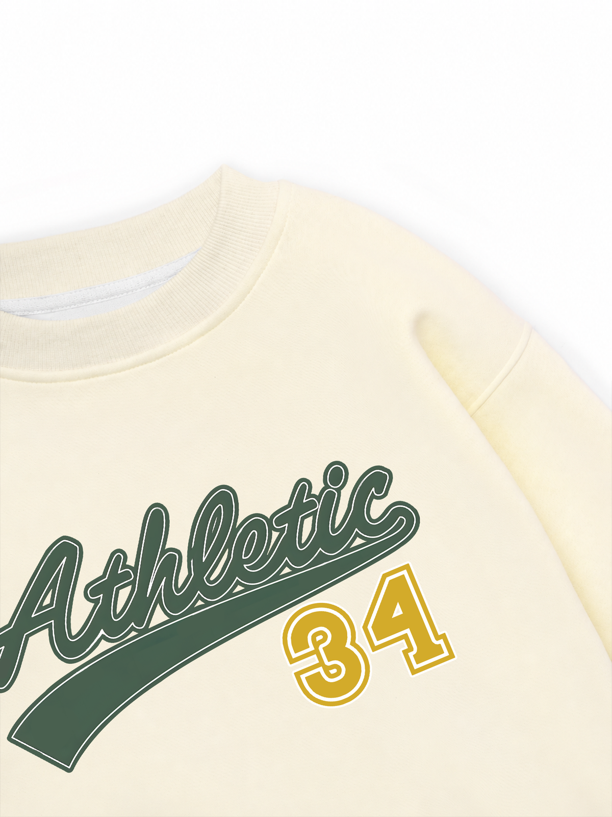 Áo Sweater Nỉ Hai Da City Athletic