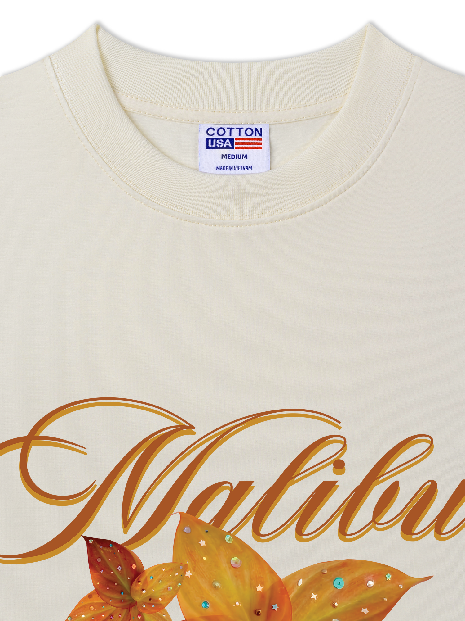 Áo Thun Relaxed Fit Bling Malibu