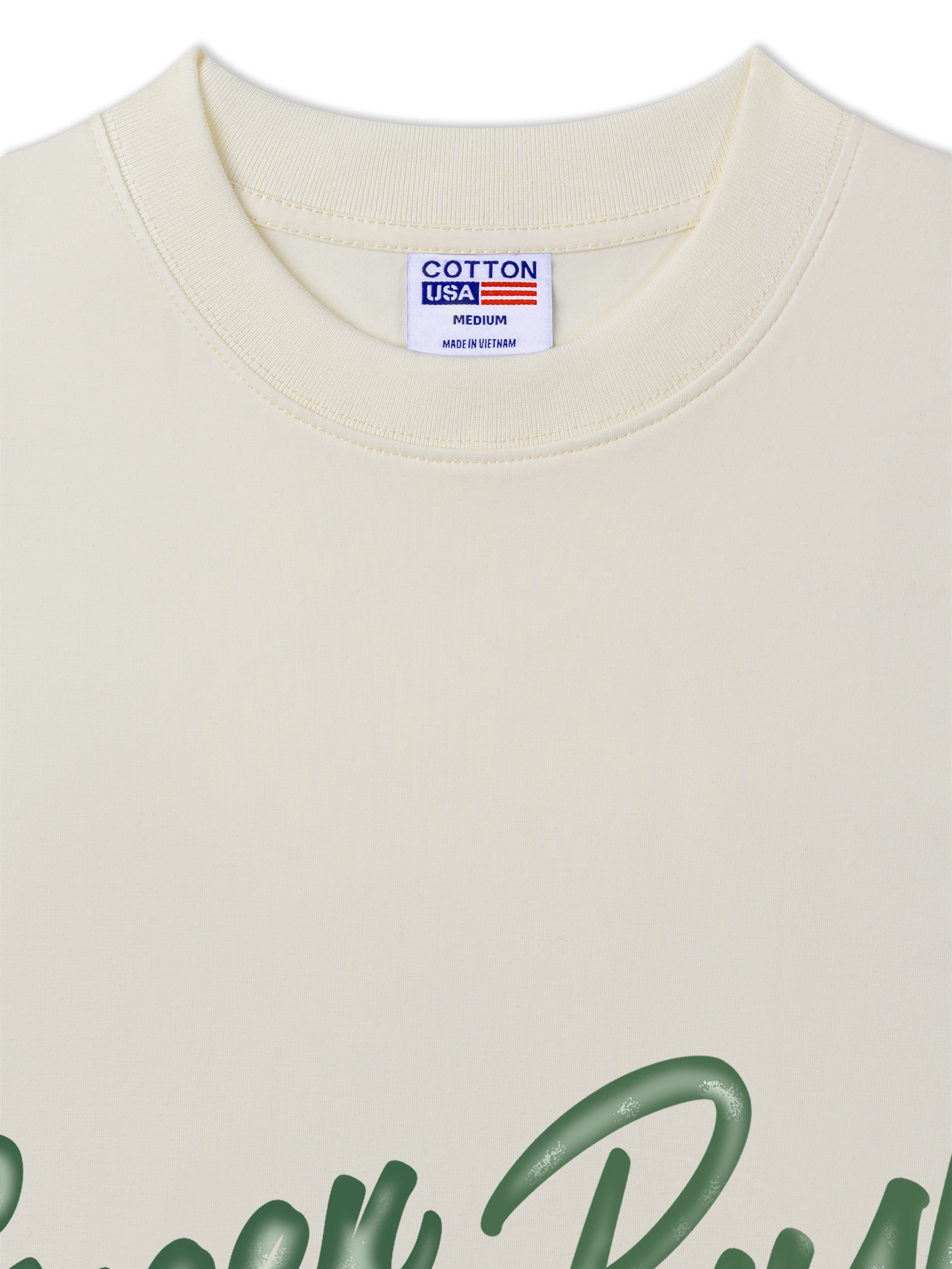 Áo Thun Relaxed Fit Daily Cup Green Rush