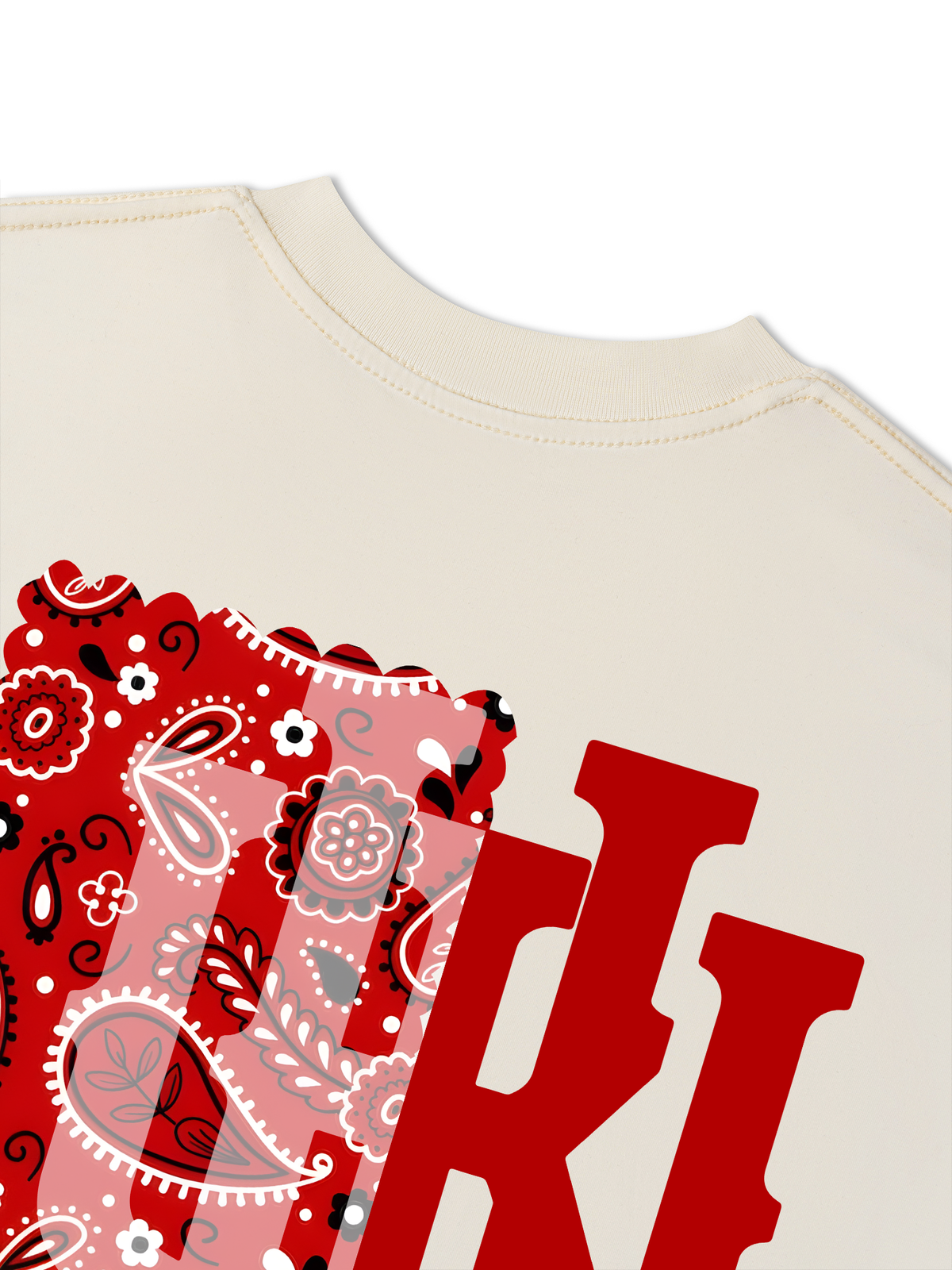 Áo Thun Relaxed Fit Master Baseball Red Bandana