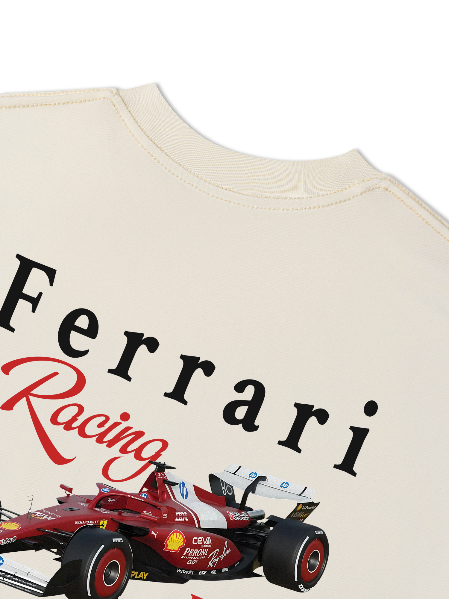 Áo Thun Relaxed Fit Ferrari Racing EST 1950