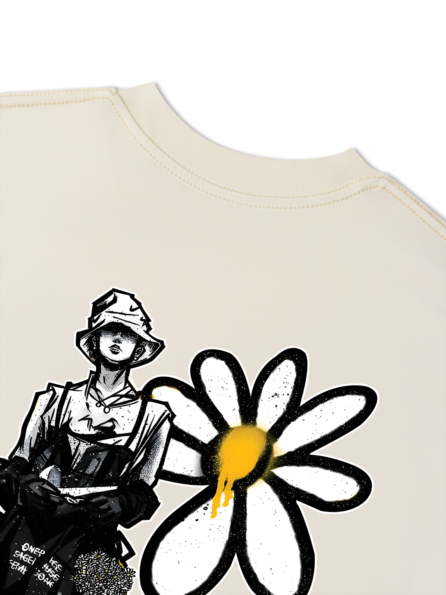 Áo Thun Relaxed Fit Floral X GD Art Daisy