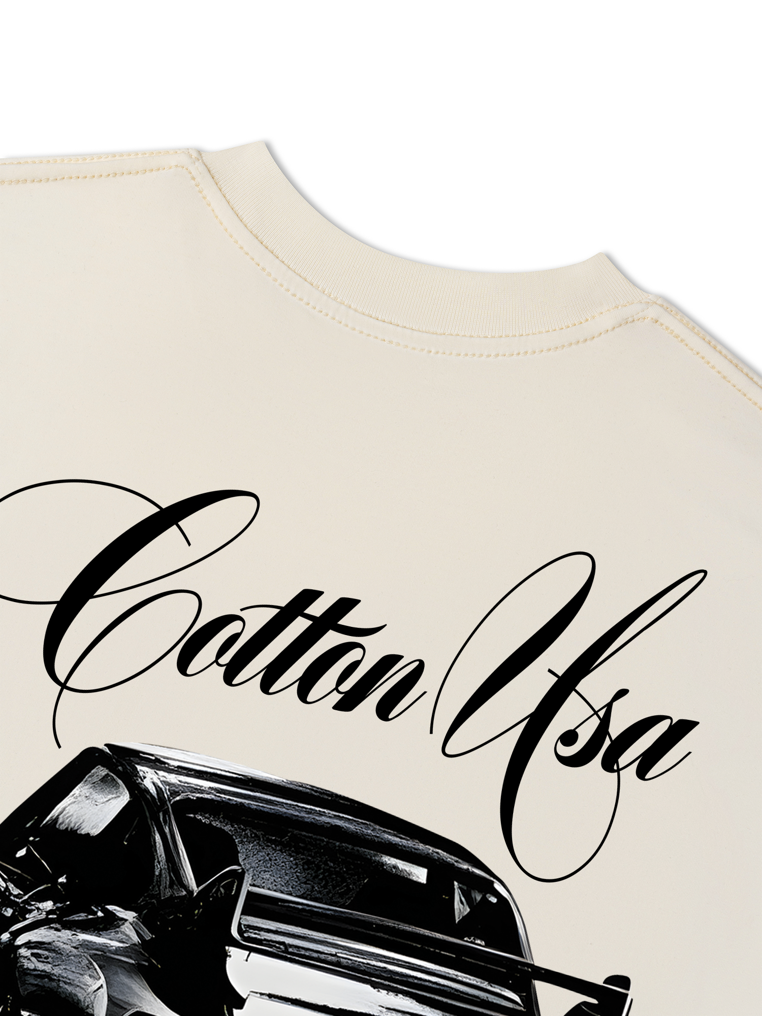 Áo Thun Relaxed Fit Classic Car Vintage Car