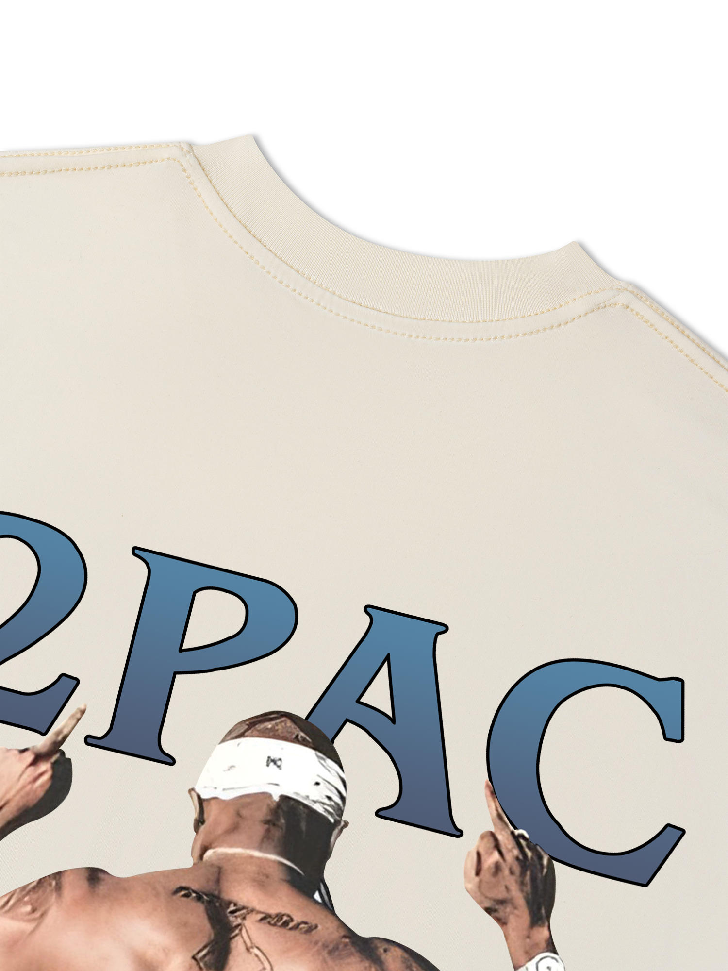 Áo Thun Relaxed Fit Rapper 2Pac All Eyes On Me