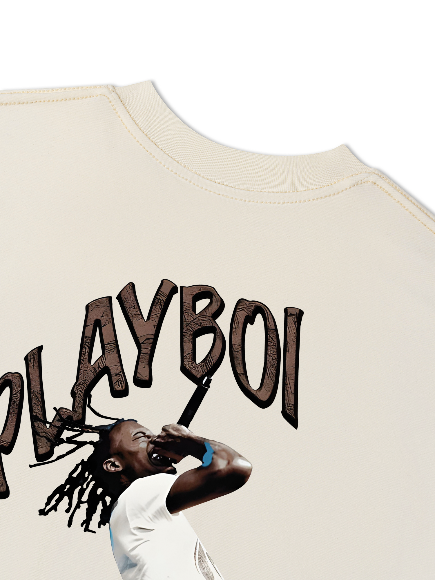 Áo Thun Relaxed Fit Rapper Play Boi