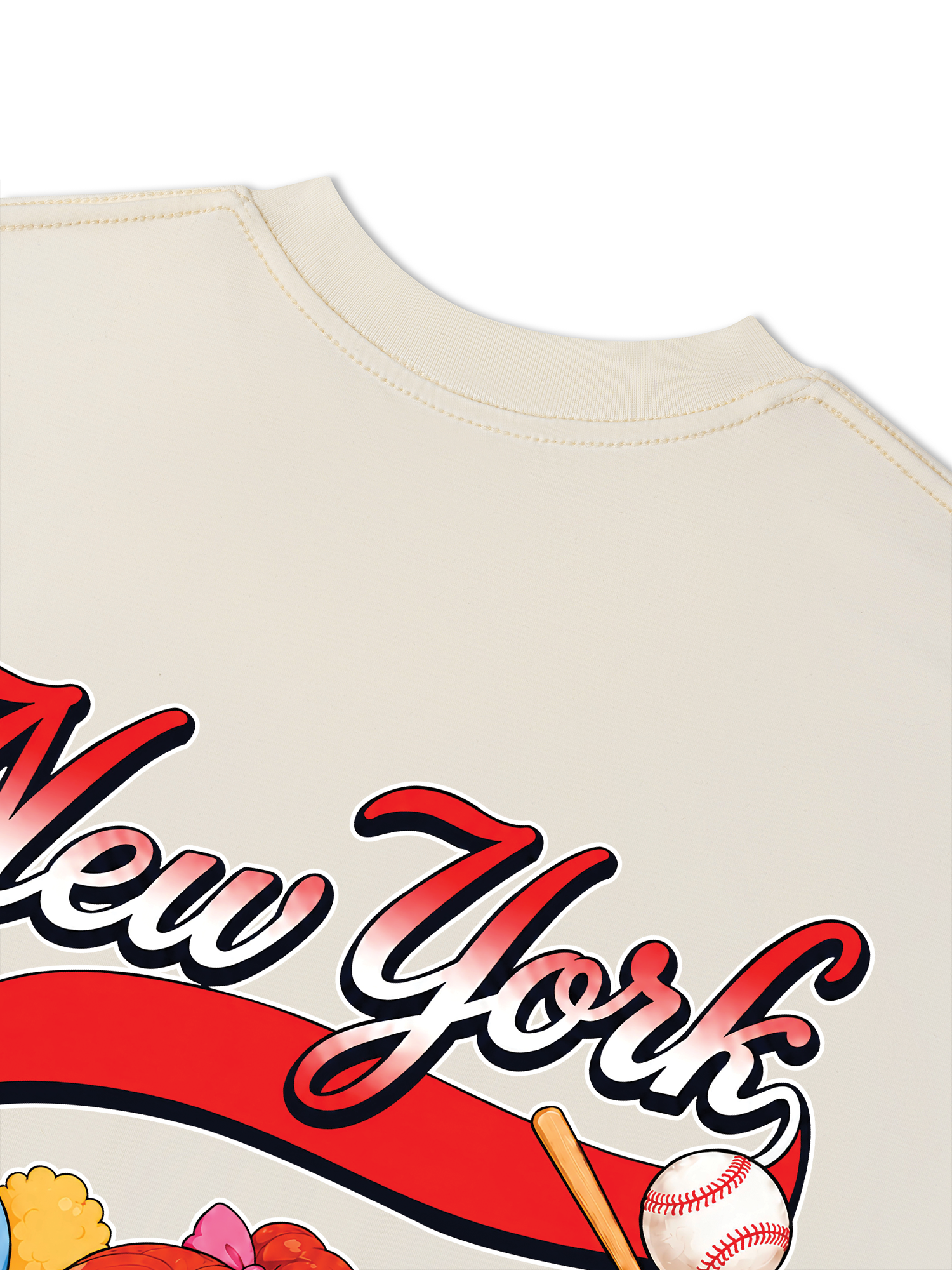 Áo Thun Relaxed Fit Baseball PowerGirl 2
