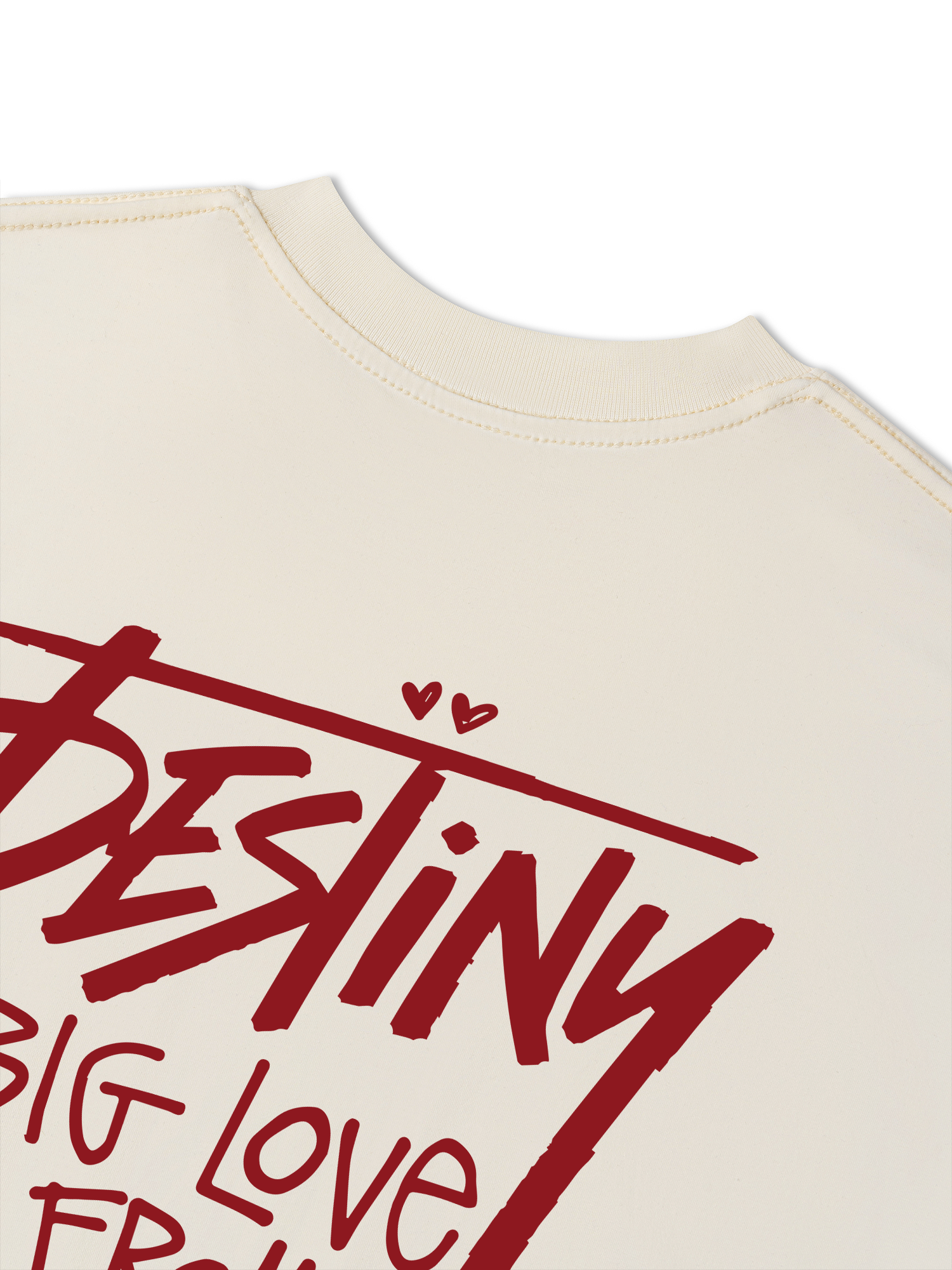 Áo Thun Relaxed Fit Destiny Big Love