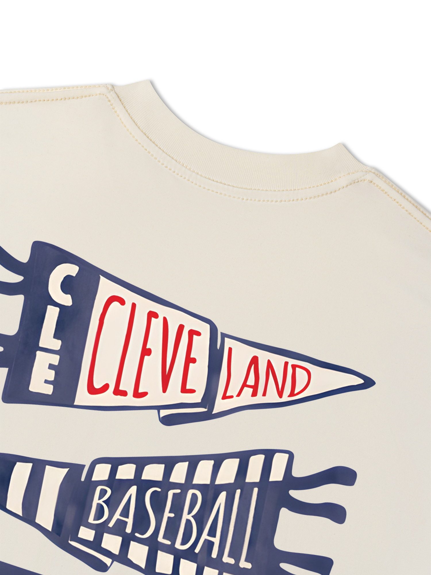 Áo Thun Relaxed Fit Baseball Cleve Land