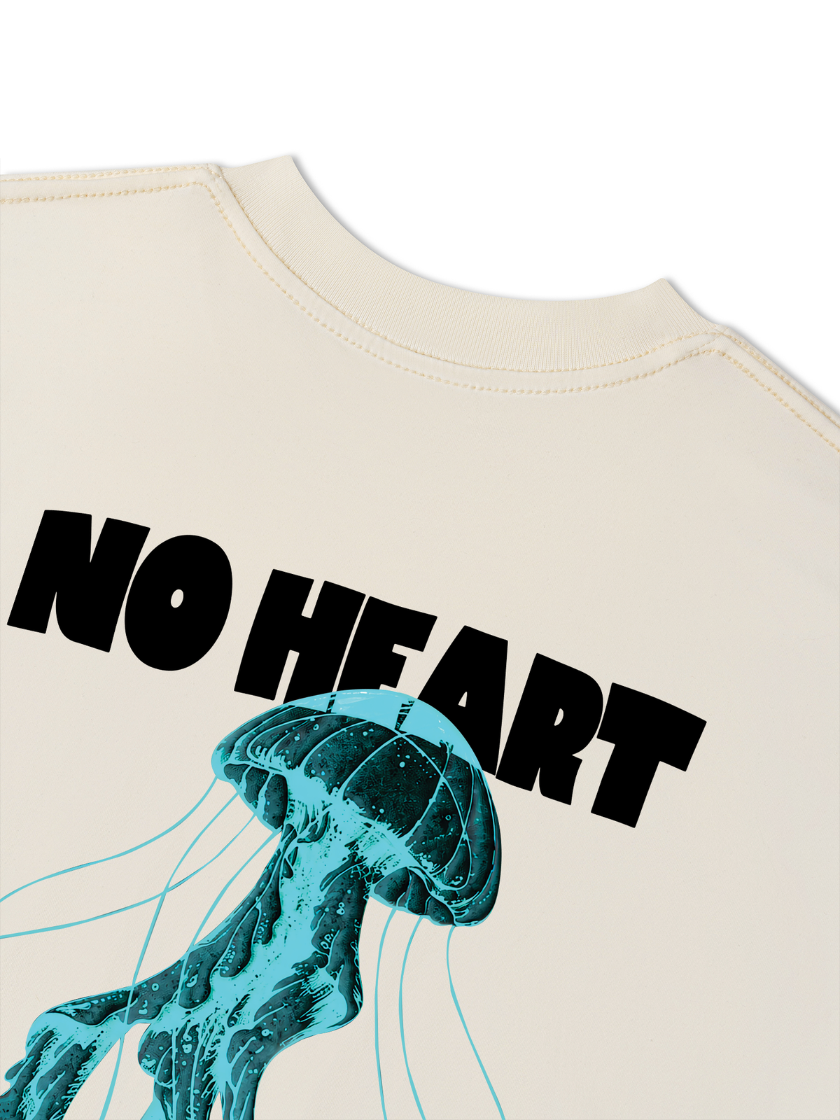 Áo Thun Relaxed Fit No Heart No Emotion