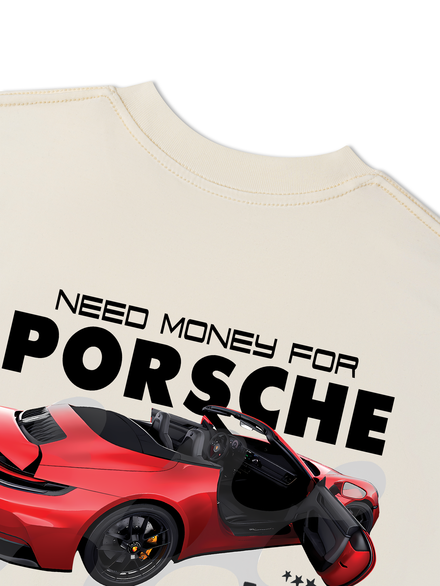 Áo Thun Relaxed Fit Porsche Red 911