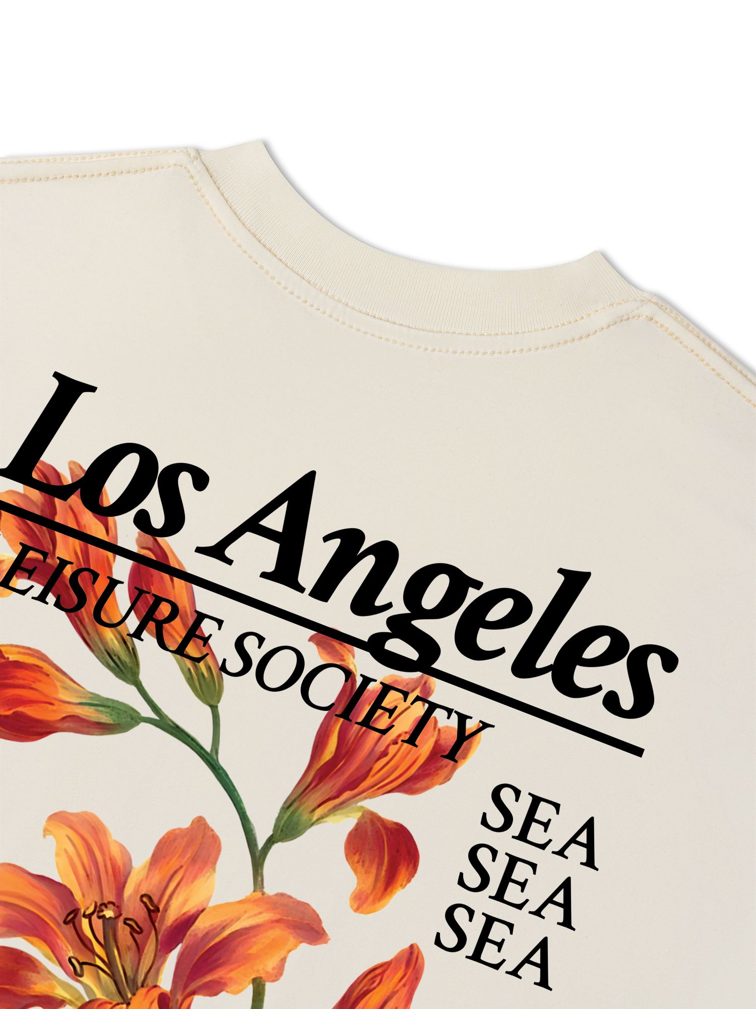 Áo Thun Relaxed Fit Floral Leisure Society