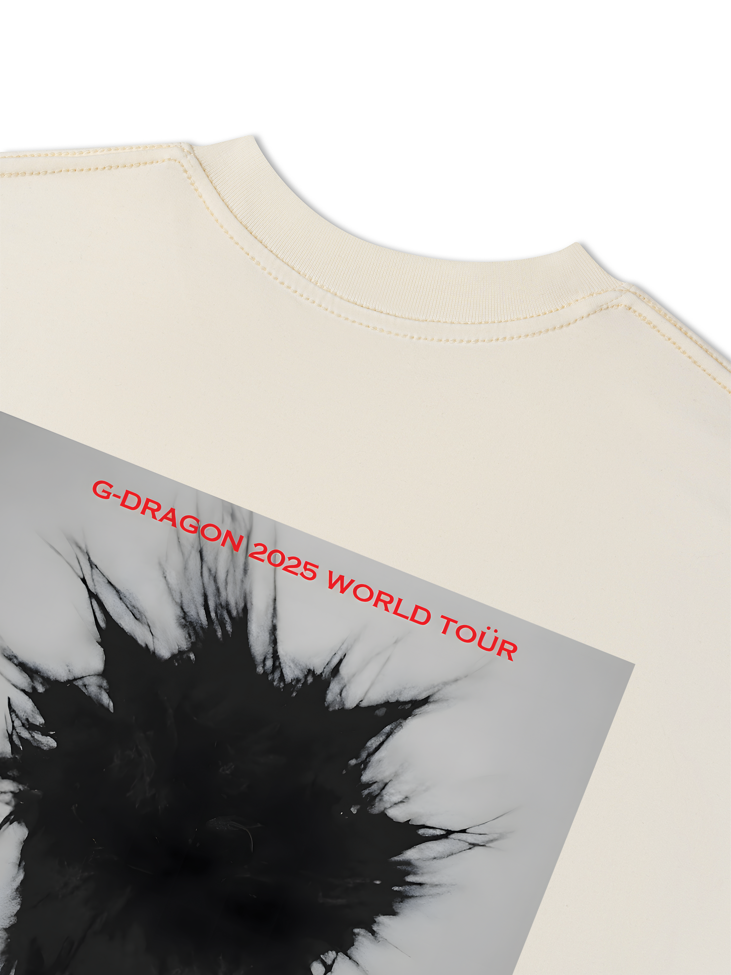 Áo Thun Relaxed Fit Floral With GD Chibi Daisy Flower