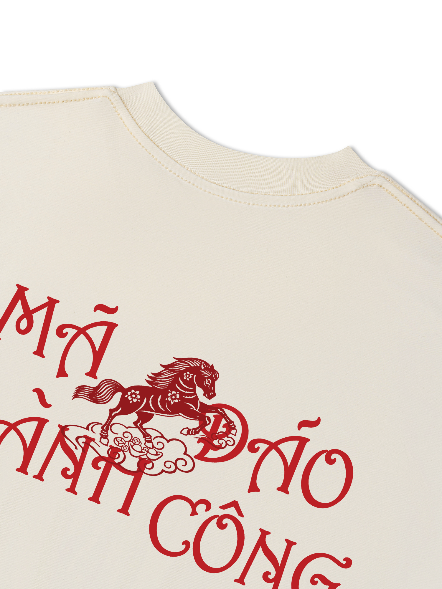 Áo Thun Relaxed Fit Tết Người Việt - Mã Đáo Thành Công