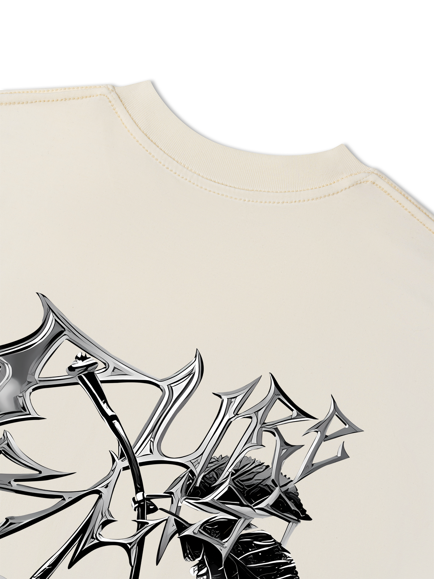 Áo Thun Relaxed Fit Cherry Silver