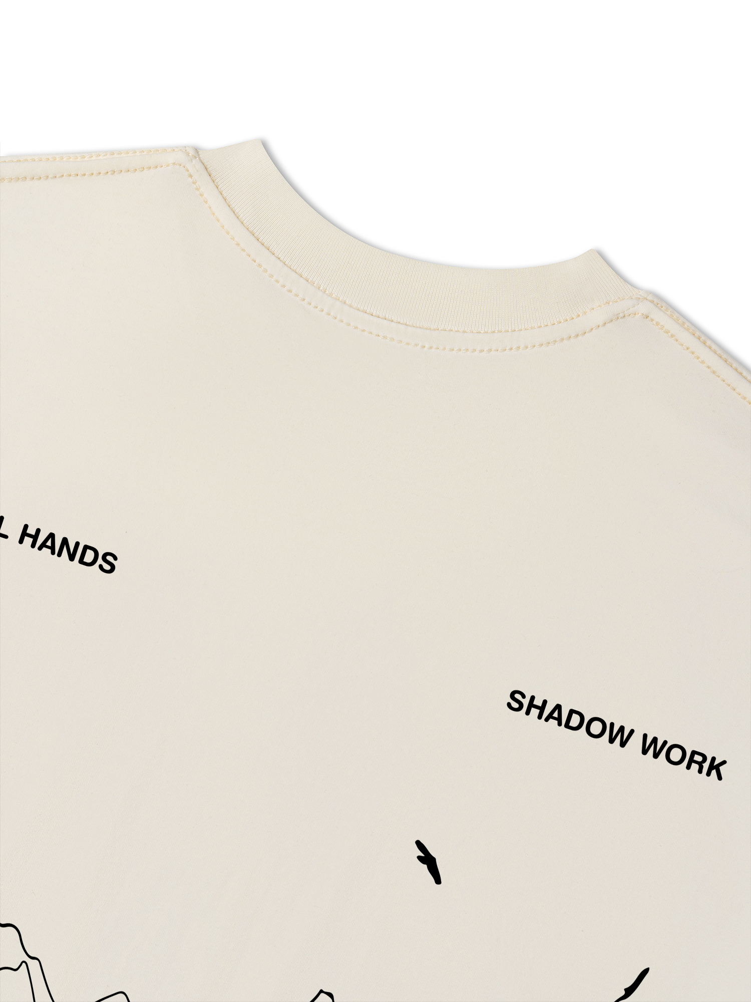 Áo Thun Relaxed Fit Adventure Mammal Hands Shadow Work