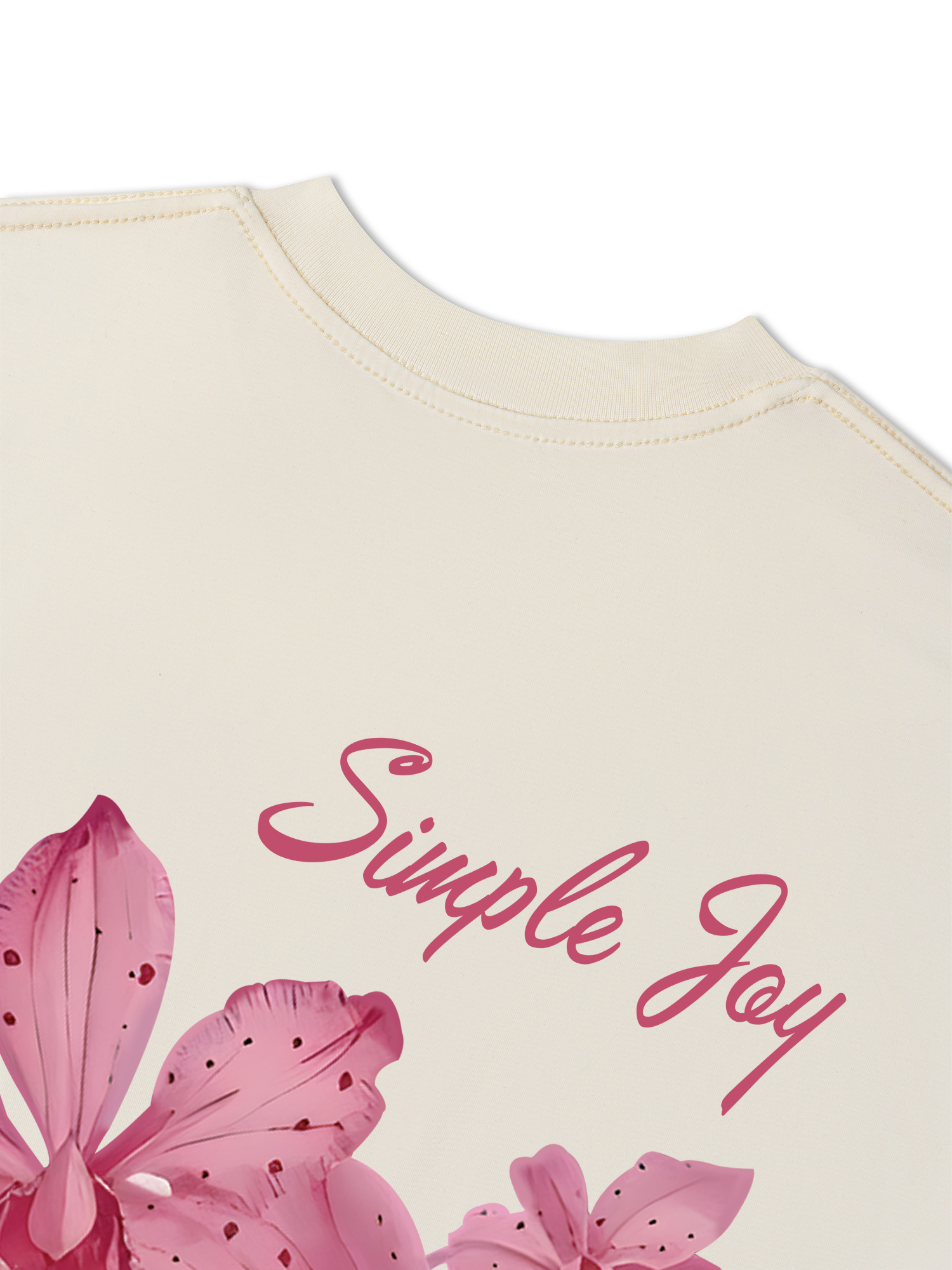 Áo Thun Relaxed Fit Floral Simple Day