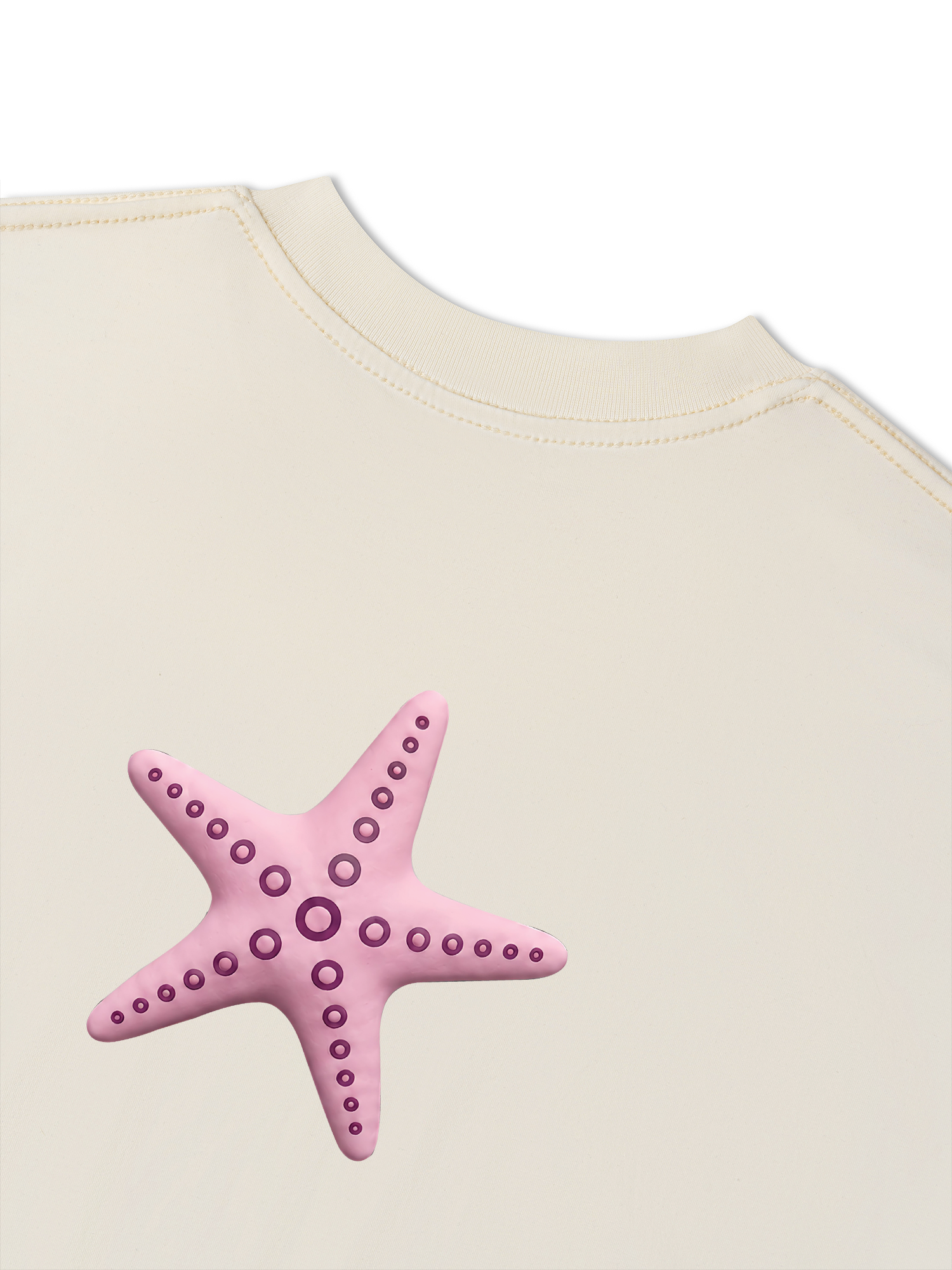 Áo Thun Relaxed Fit Inside Ocean Pink StarFish