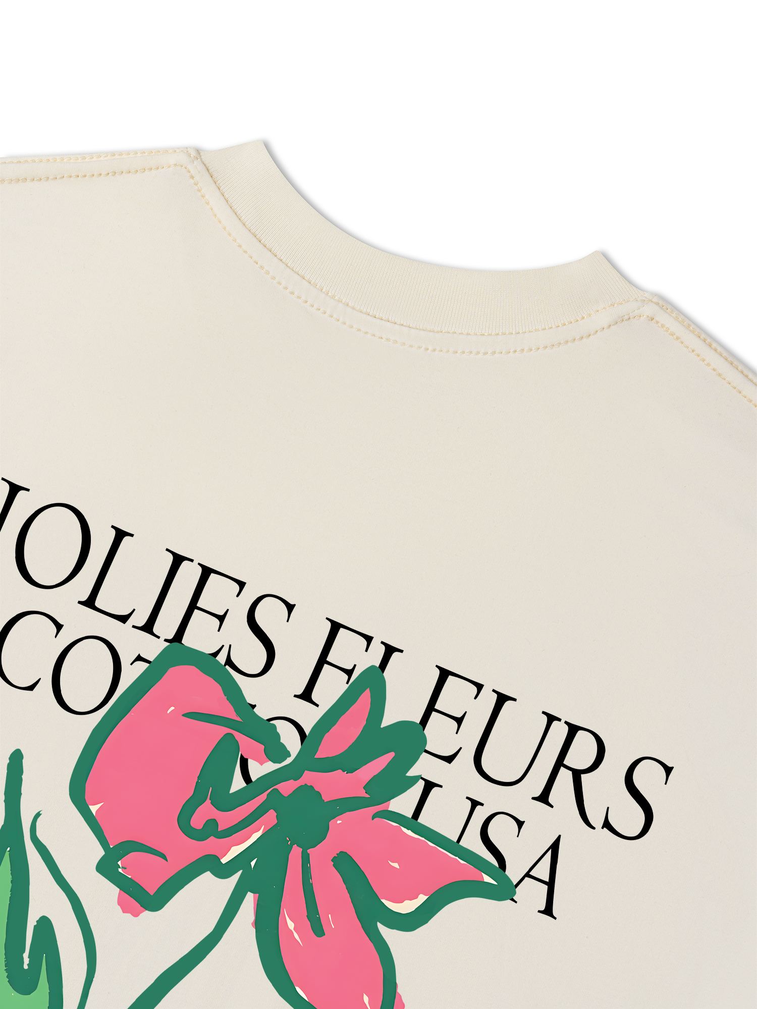 Áo Thun Relaxed Fit Floral Jolies Fleurs