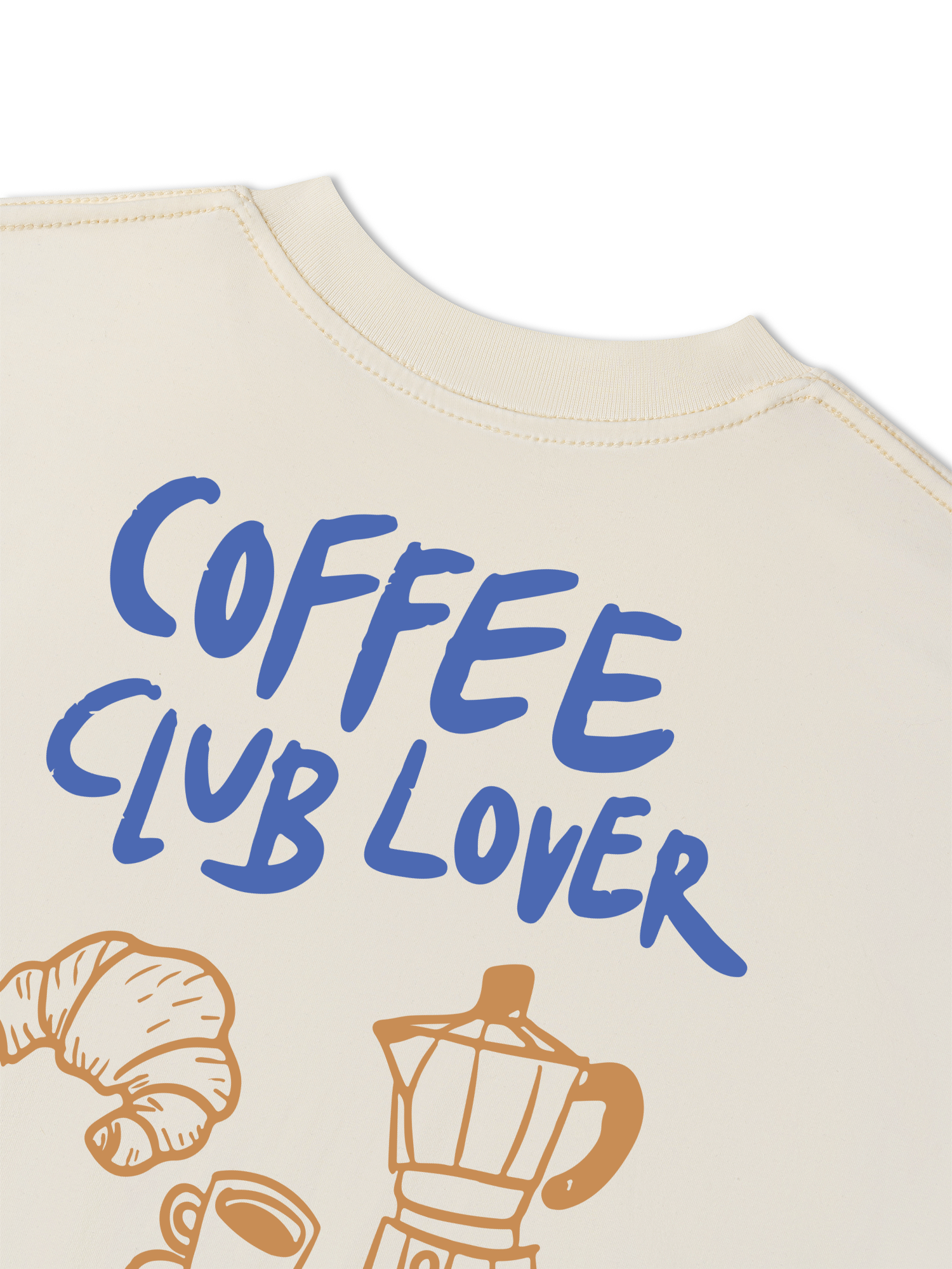 Áo Thun Relaxed Fit Daily Cup Coffee Club Lover