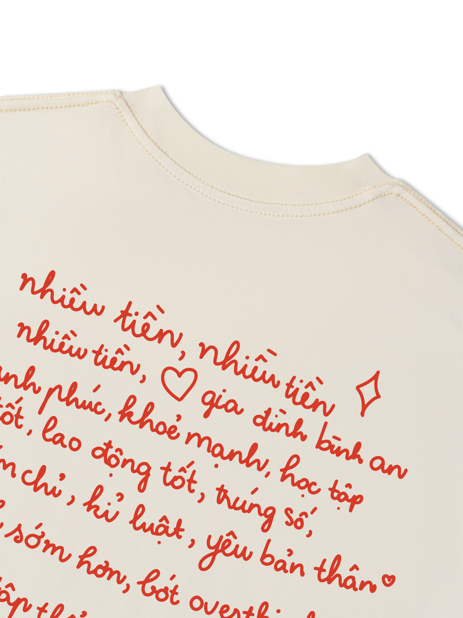 Áo Thun Relaxed Fit Manifest Năm Mới Tuyệt Vời