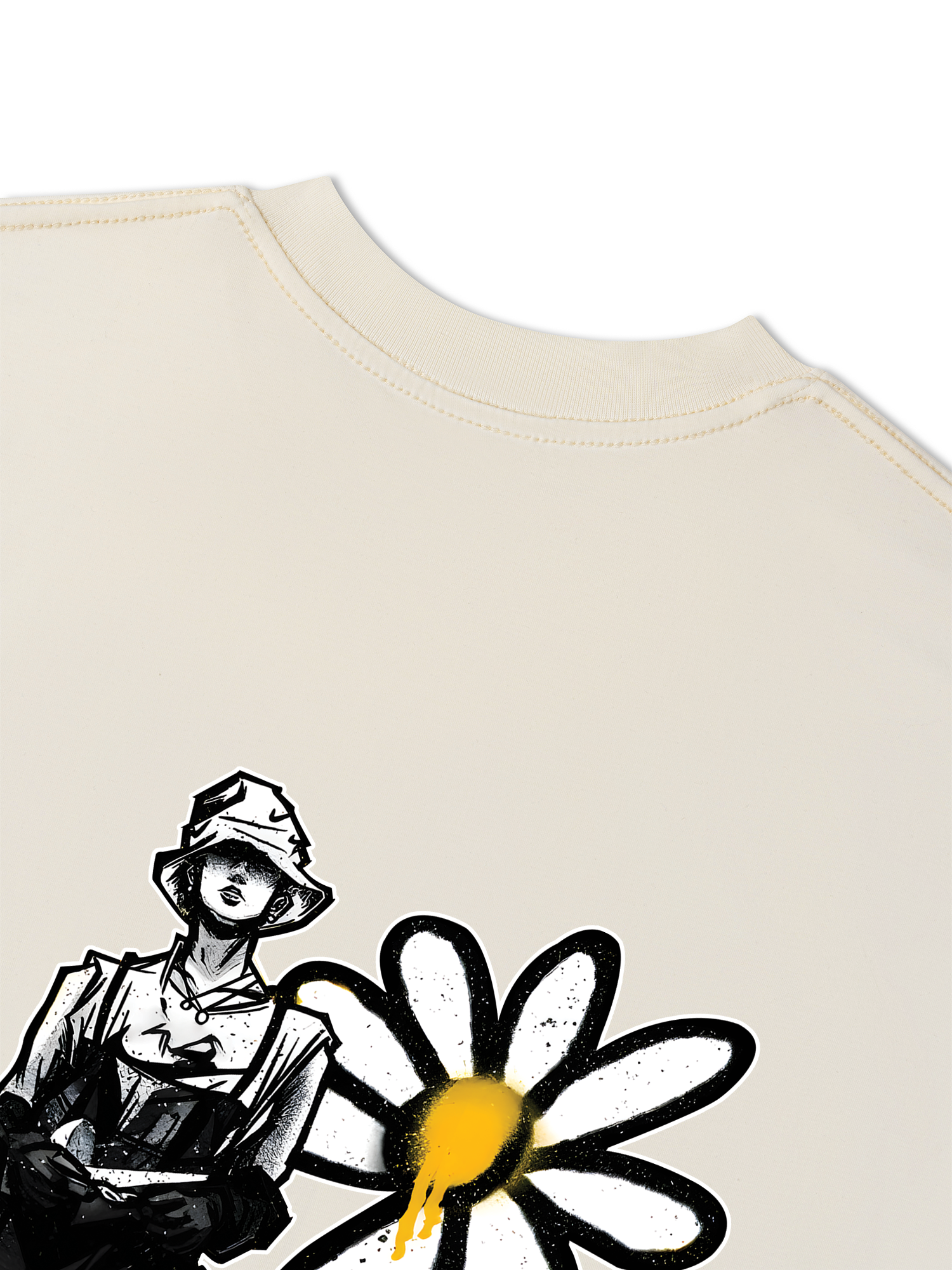 Áo Thun Relaxed Fit Floral X GD Art Daisy