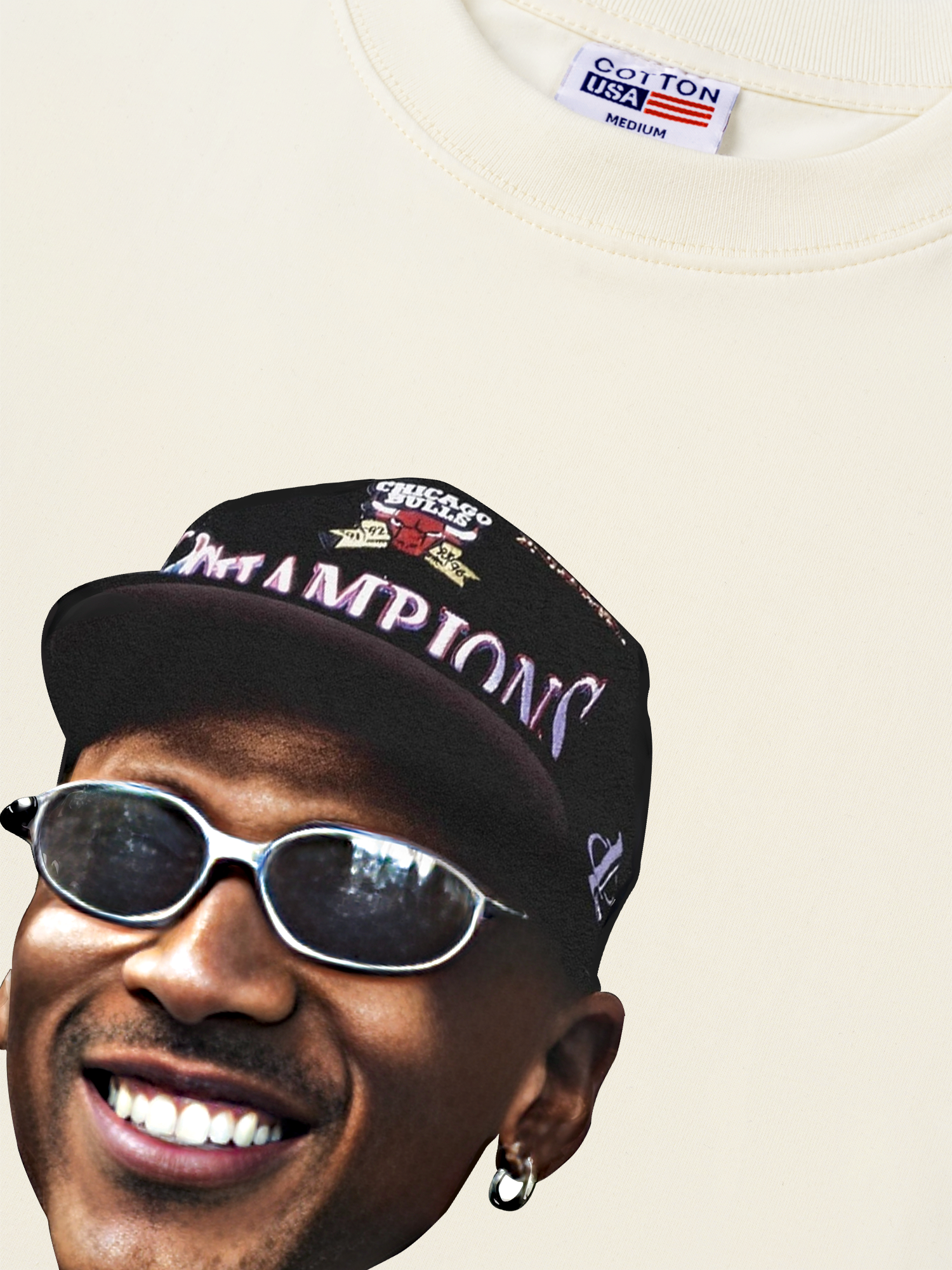 Áo Thun Relaxed Fit Rapper Michael Jordan Championship Parade