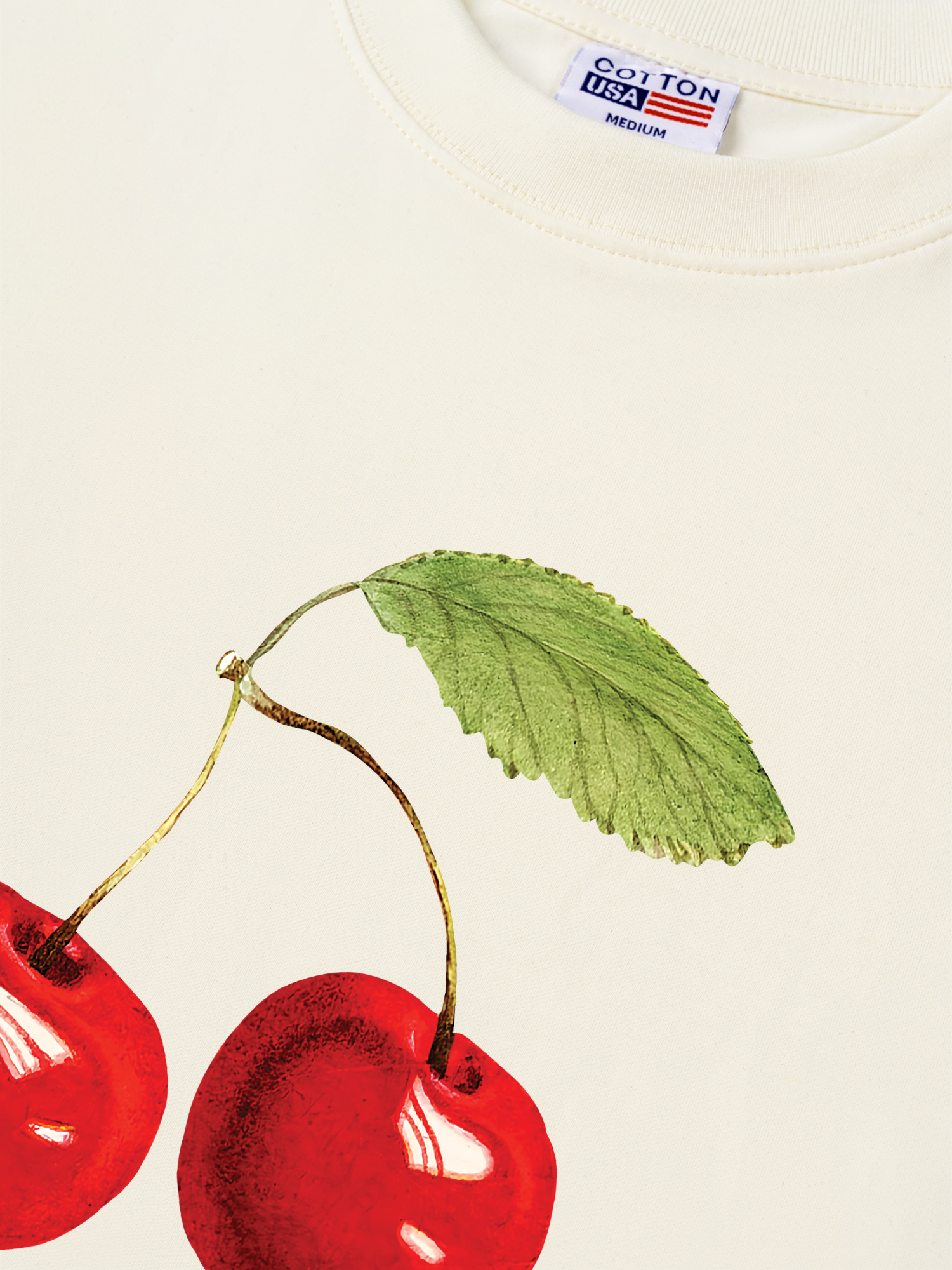 Áo Thun Relaxed Fit Tropical Cherry Cherry