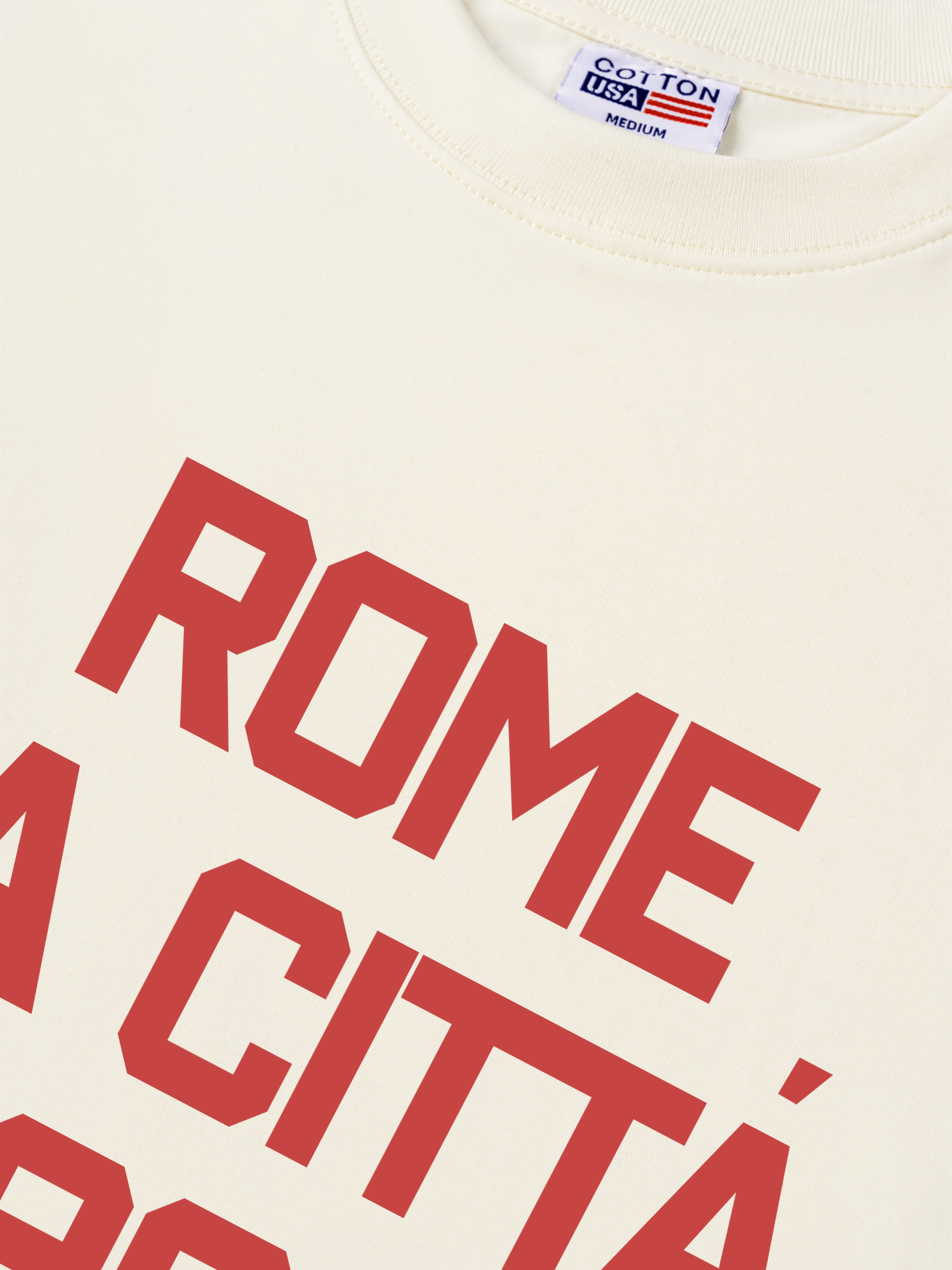 Áo Thun Relaxed Fit City Rome La Citta