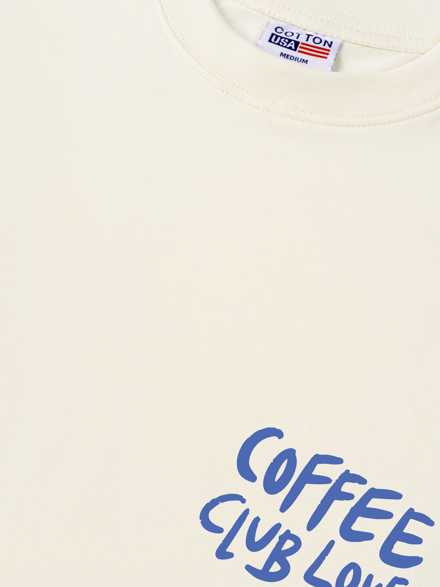 Áo Thun Relaxed Fit Daily Cup Coffee Club Lover