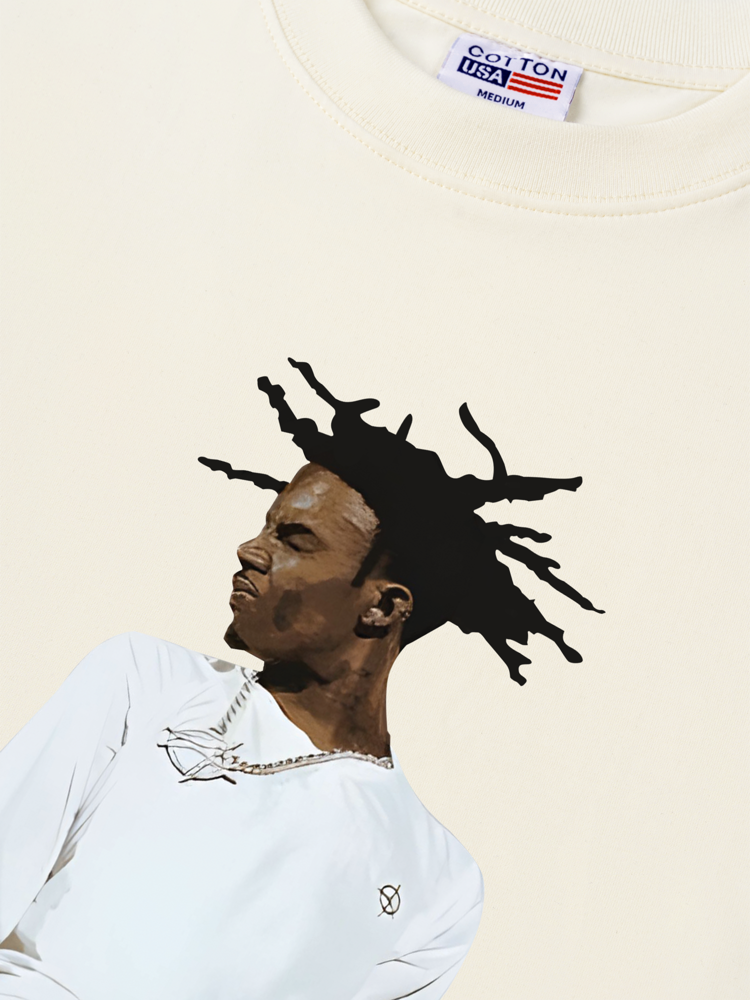 Áo Thun Relaxed Fit Rapper Play Boi