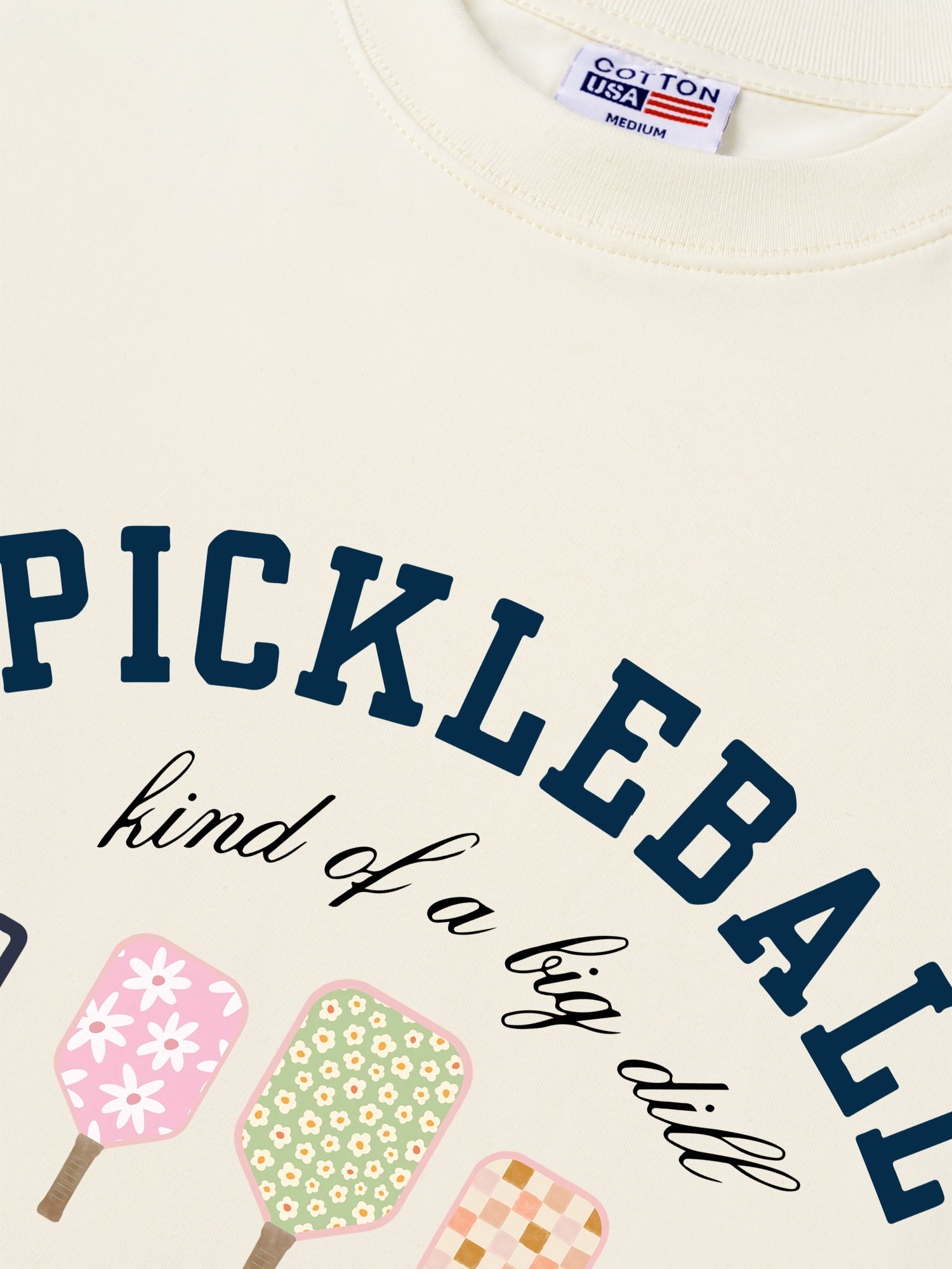 Áo Thun Relaxed Fit Pickleball Athletic Club