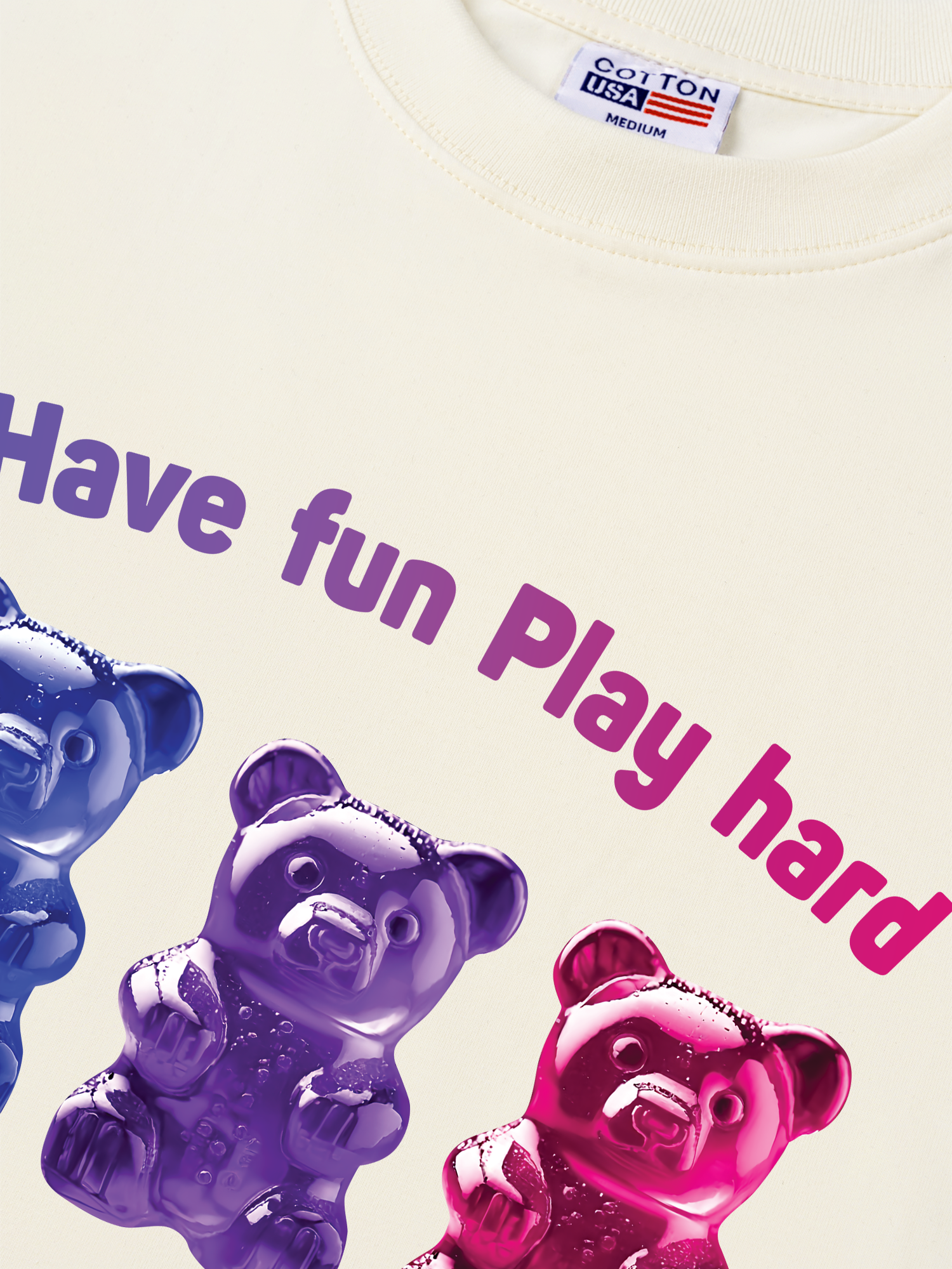 Áo Thun Relaxed Fit Have Fun Play Hard